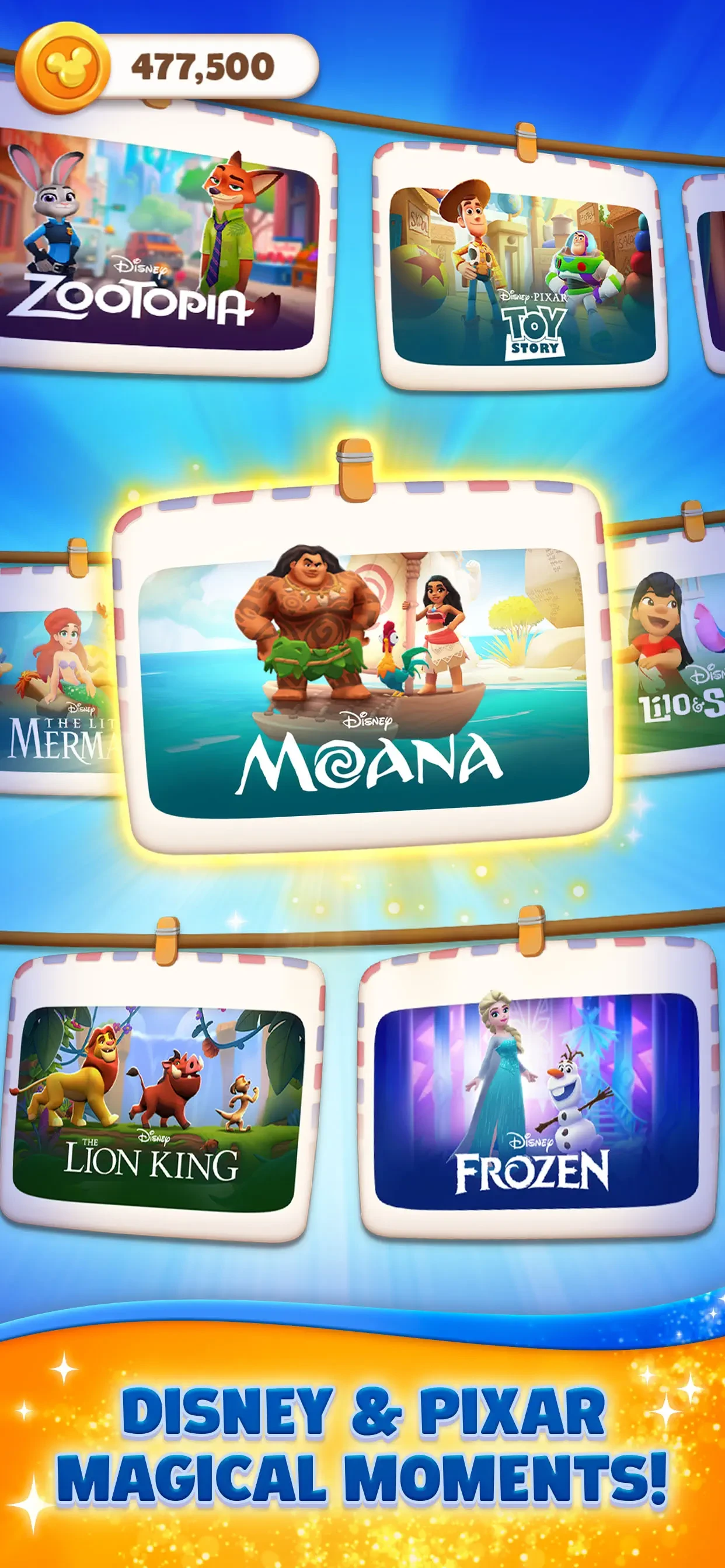 Disney Solitaire app store screenshot 4 — Games (iOS)