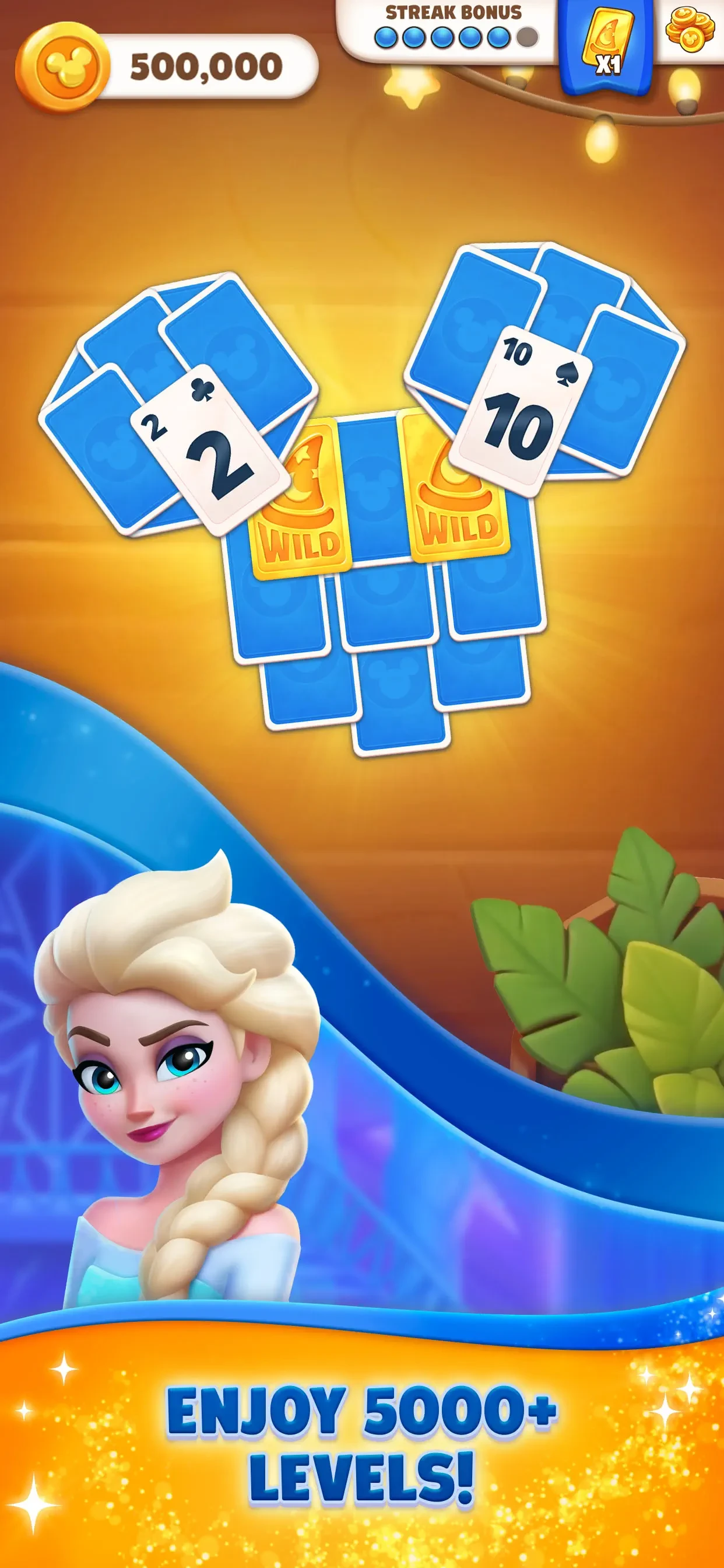 Disney Solitaire app store screenshot 5 — Games (iOS)