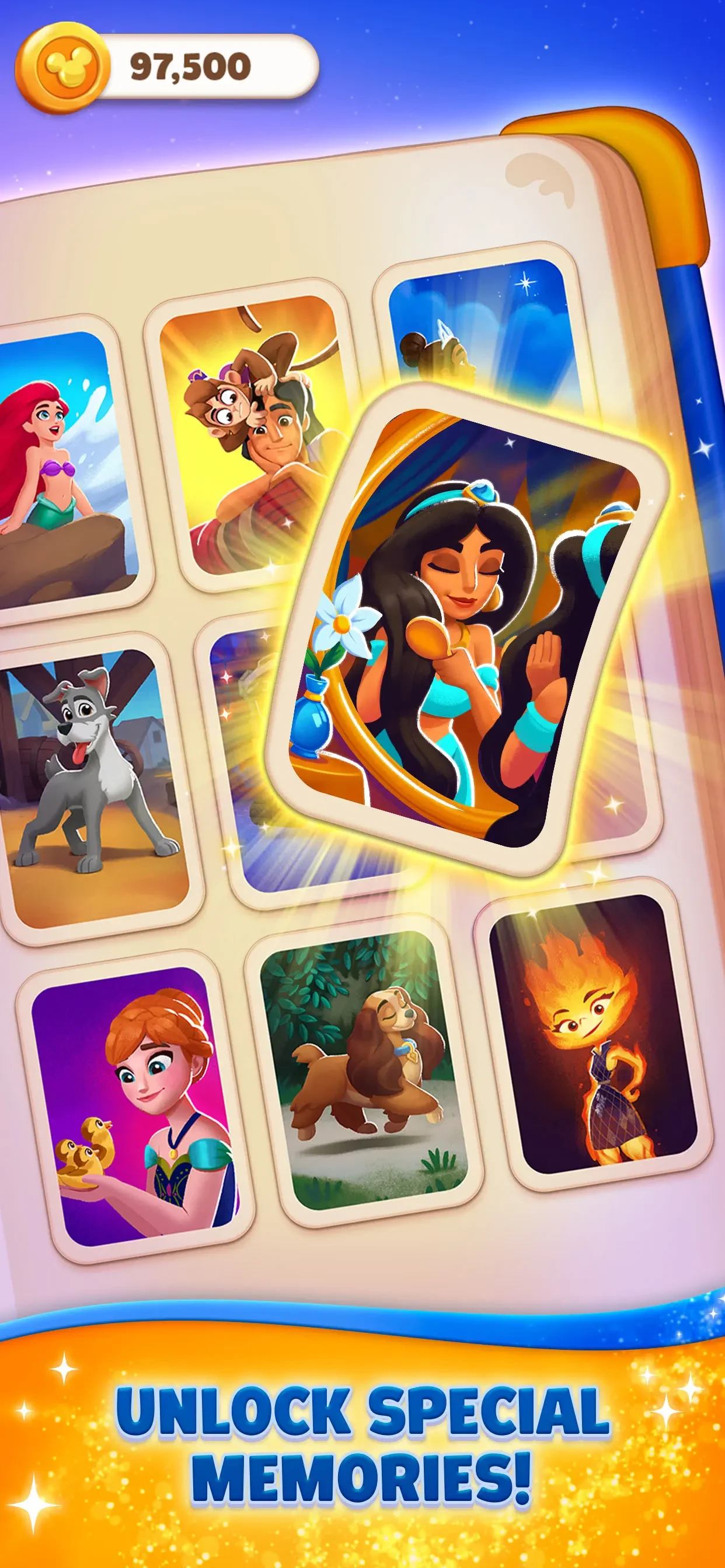 Disney Solitaire app store screenshot 6 — Games (iOS)