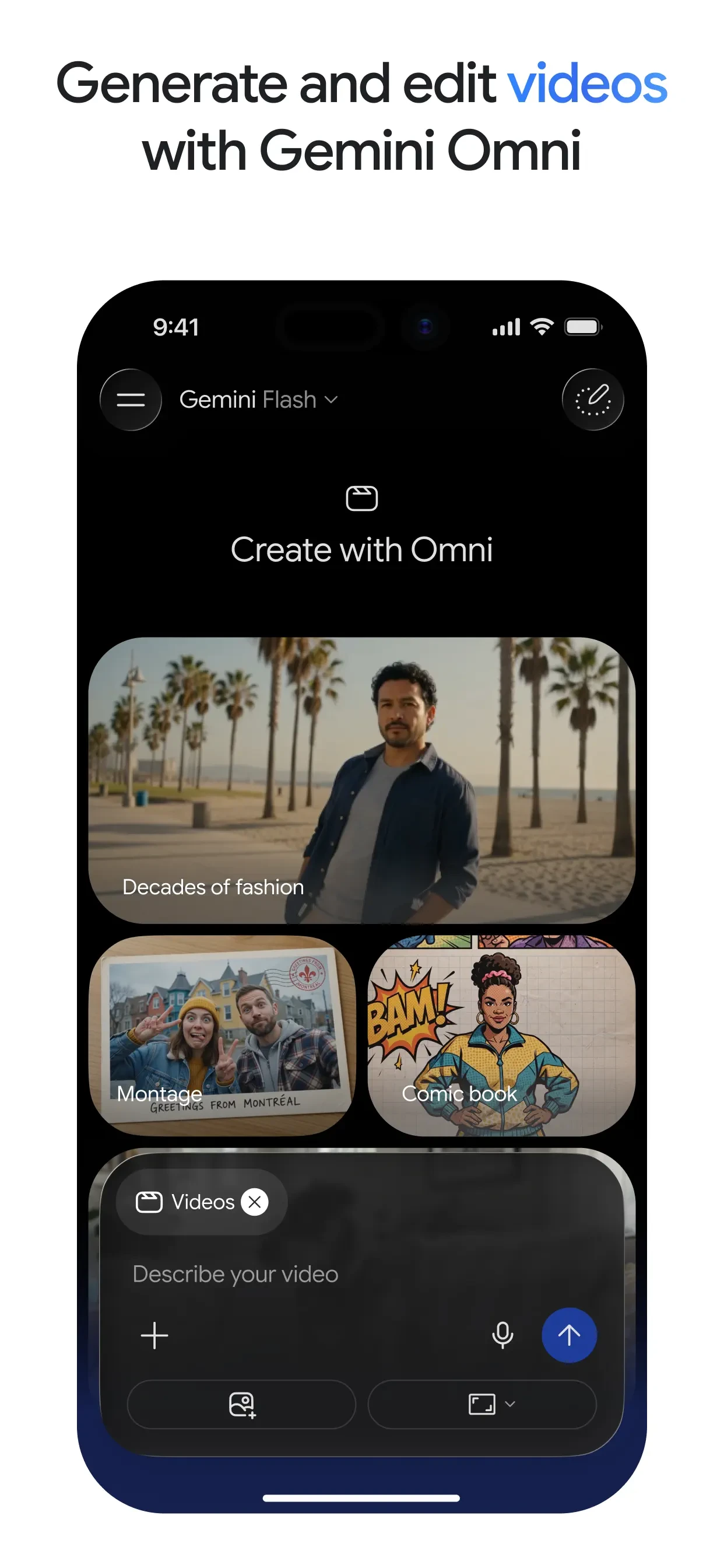 Google Gemini app store screenshot 1 — Productivity (iOS)