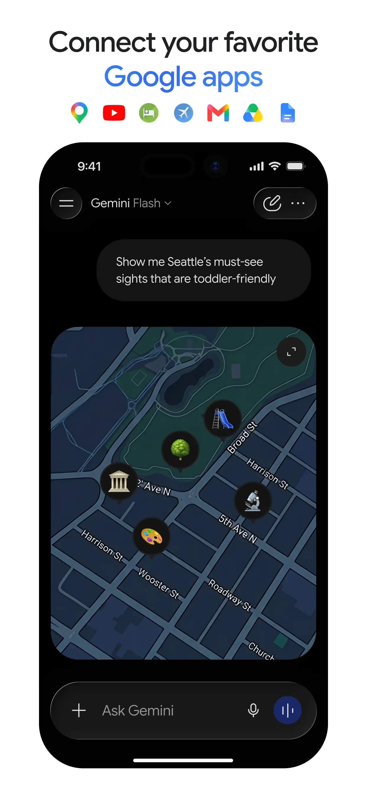Google Gemini app store screenshot 7 — Productivity (iOS)