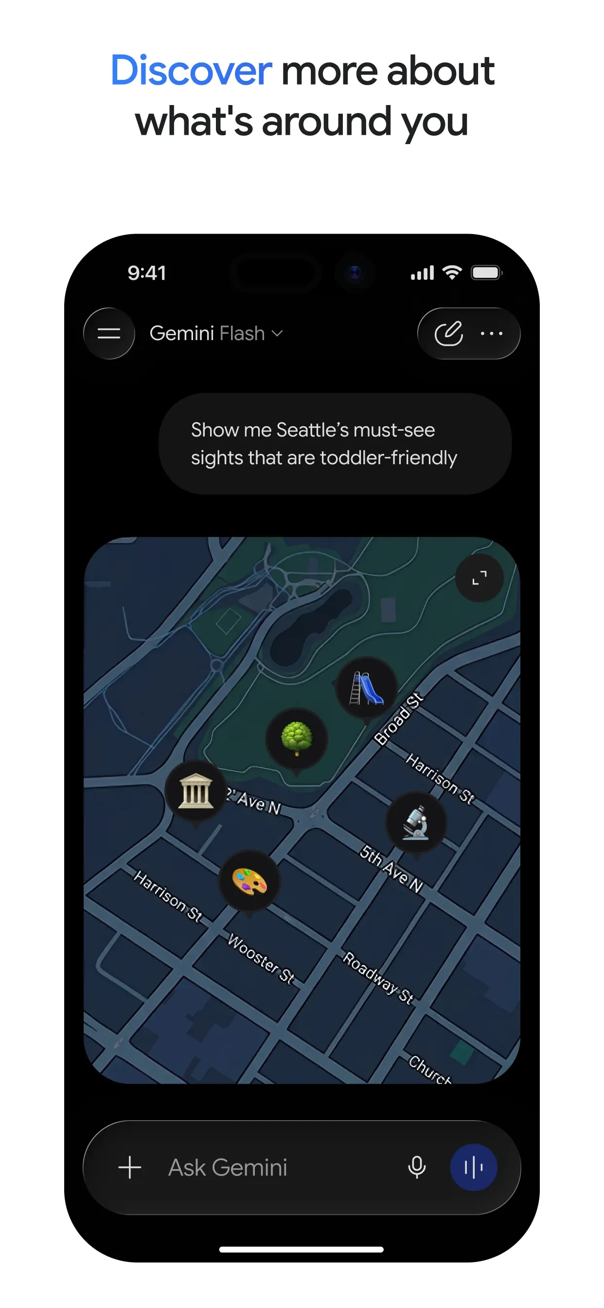 Google Gemini app store screenshot 9 — Productivity (iOS)