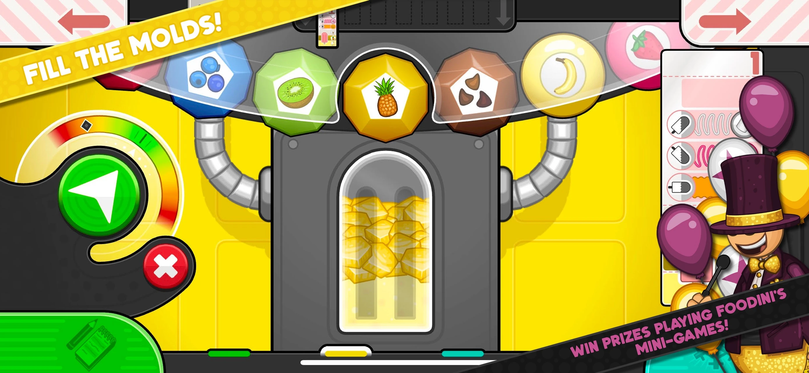 Papa's Paleteria To Go! app store screenshot 3 — Games (iOS)