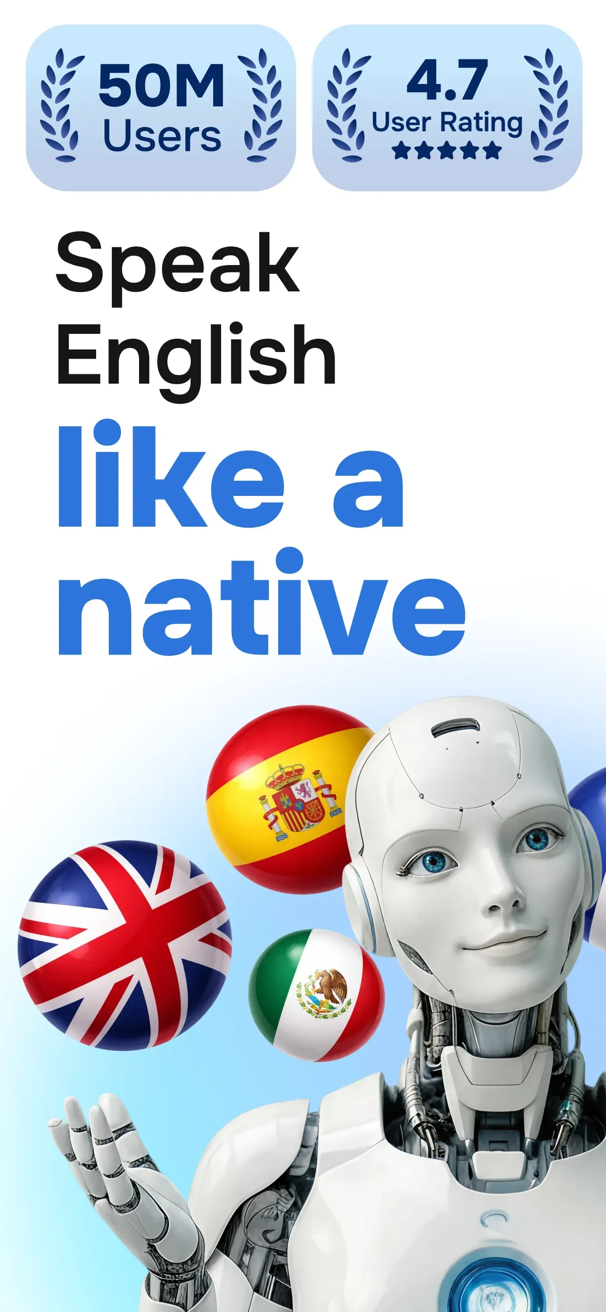 Speak & Learn English: Learna app store screenshot 1 — Education (iOS)