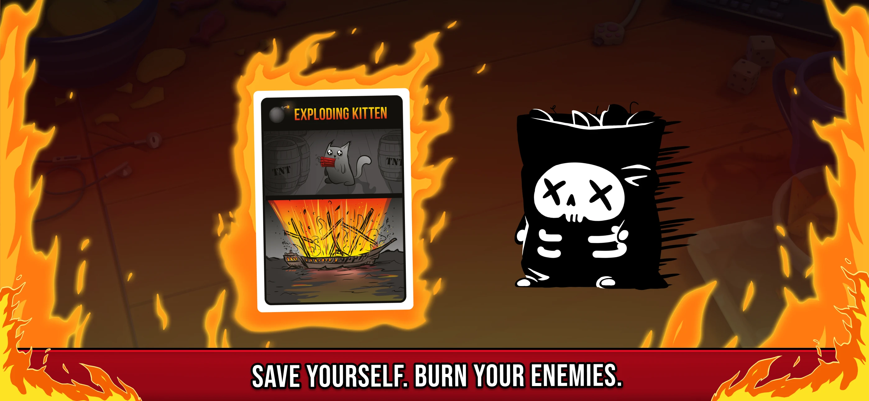 Exploding Kittens® 2 app store screenshot 3 — Games (iOS)