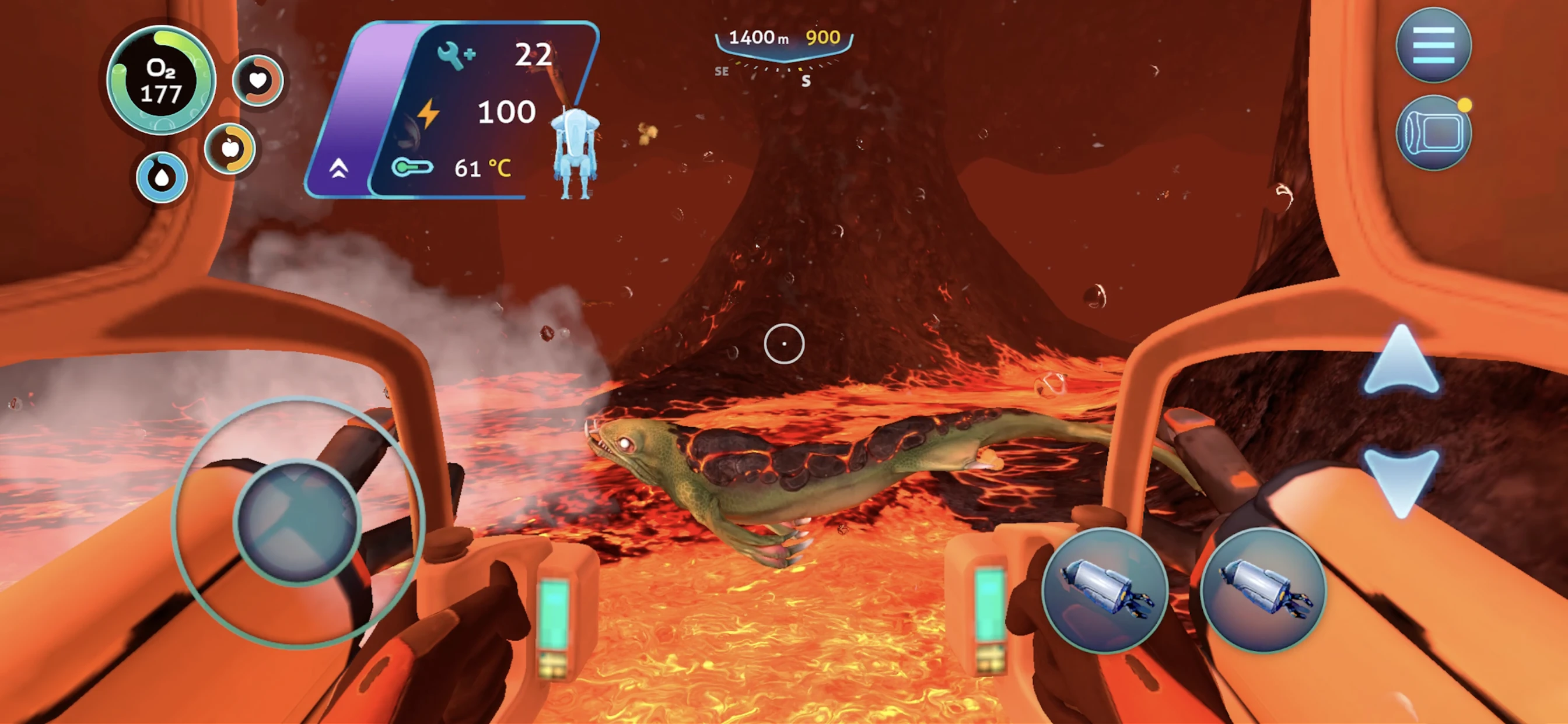 Subnautica app store screenshot 2 — Games (iOS)