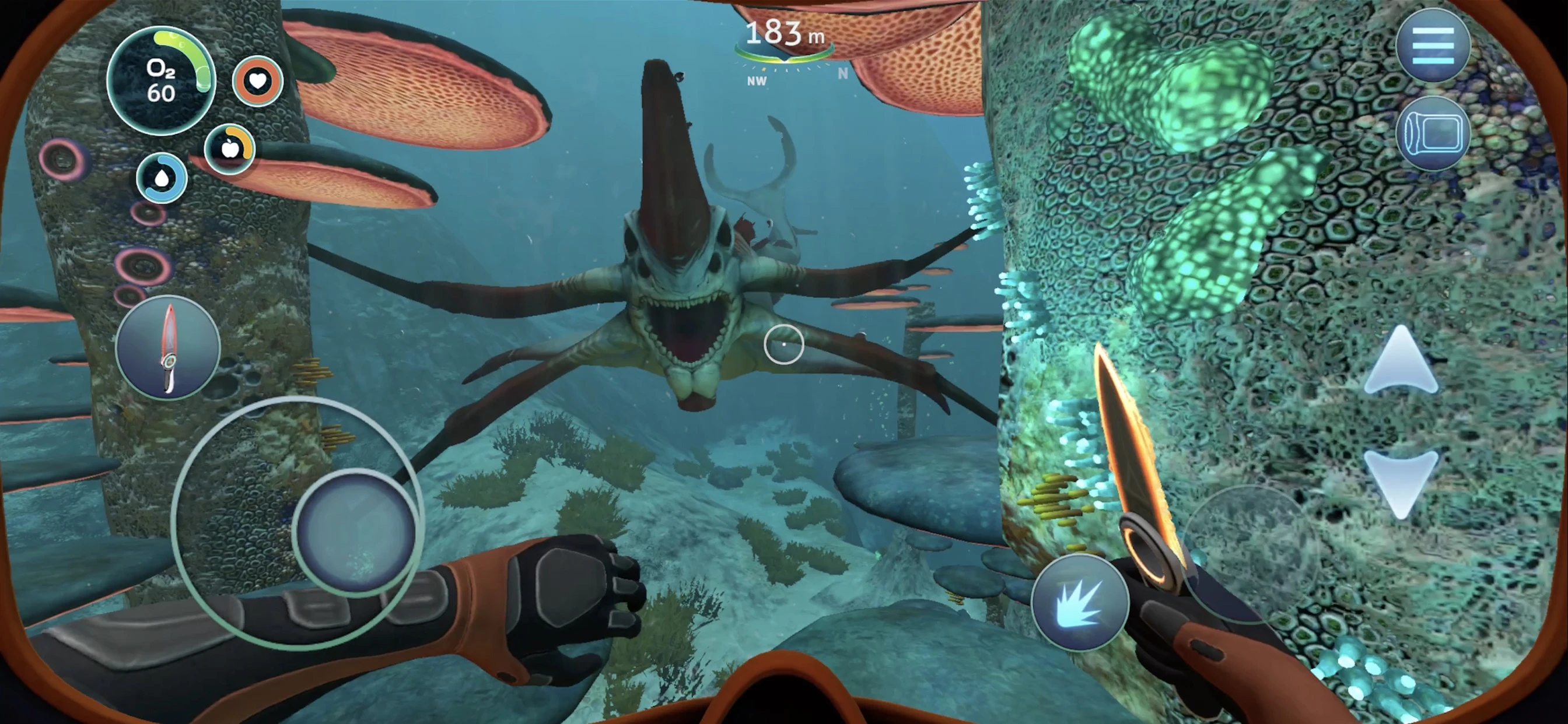 Subnautica app store screenshot 3 — Games (iOS)