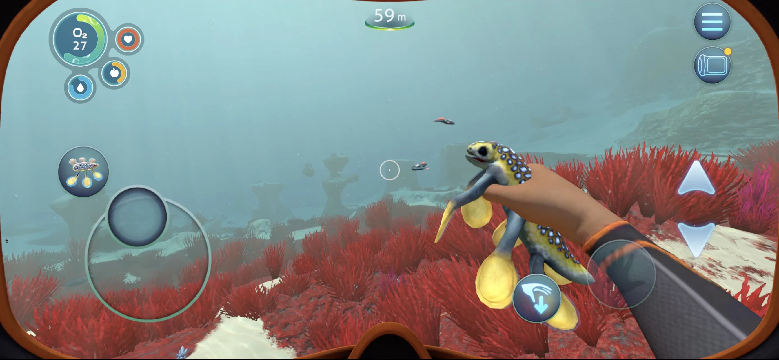 Subnautica app store screenshot 4 — Games (iOS)