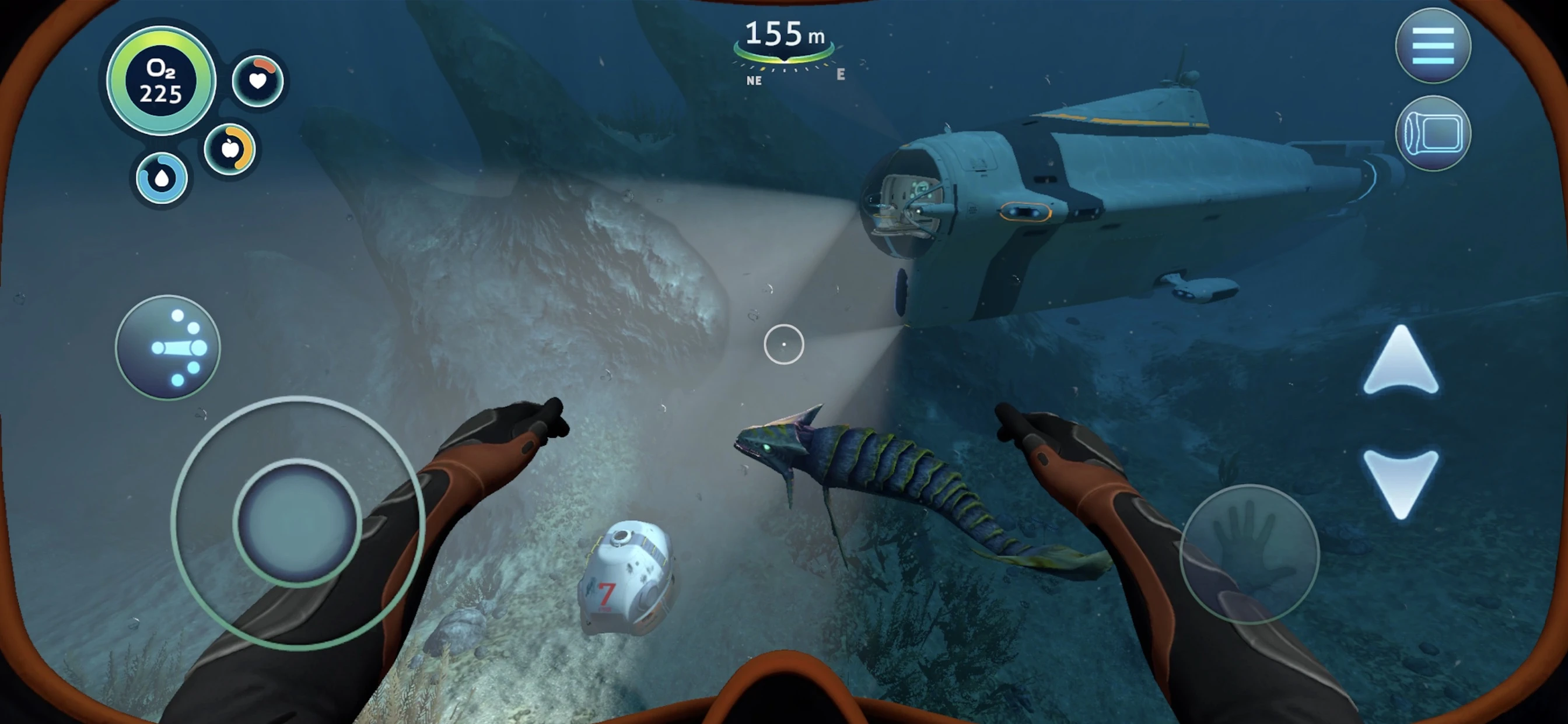 Subnautica app store screenshot 7 — Games (iOS)