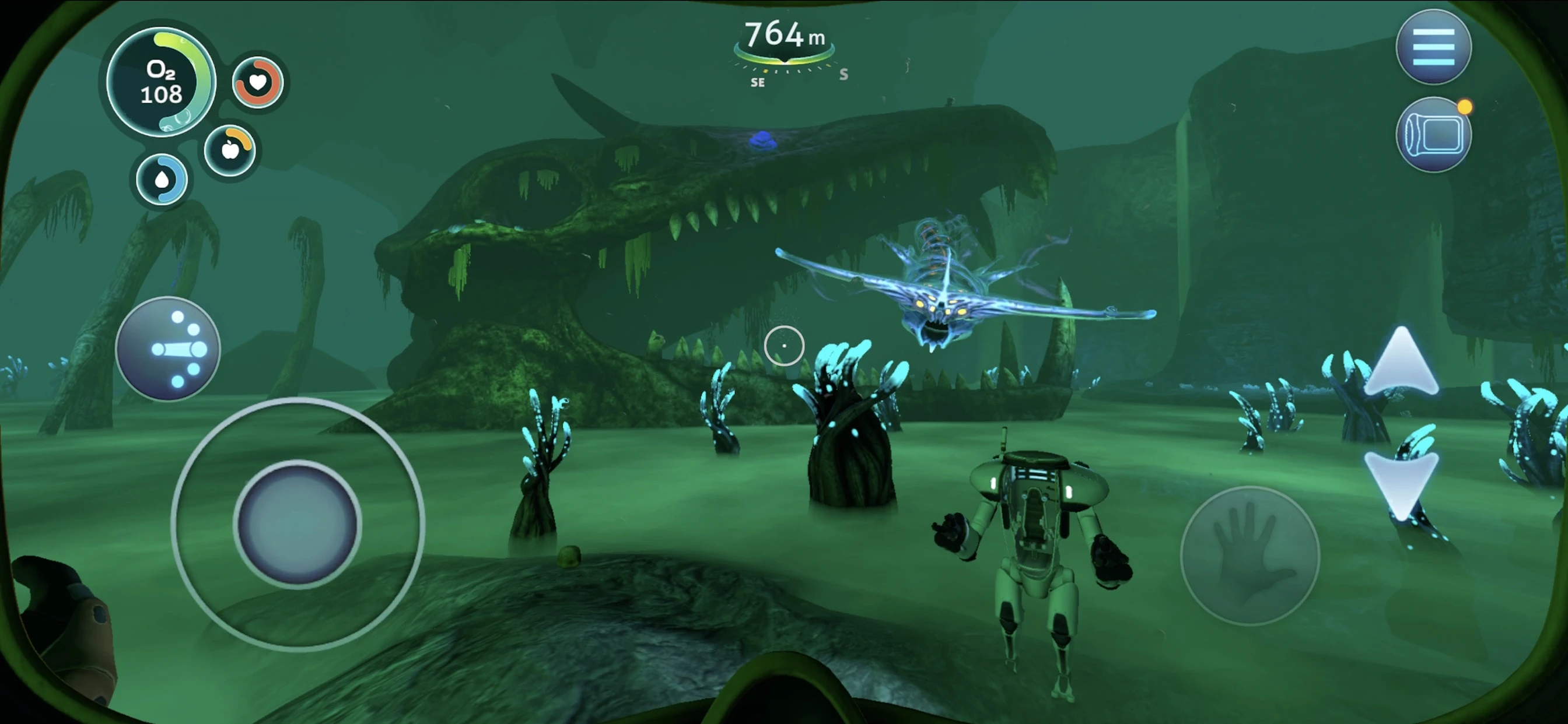 Subnautica app store screenshot 8 — Games (iOS)