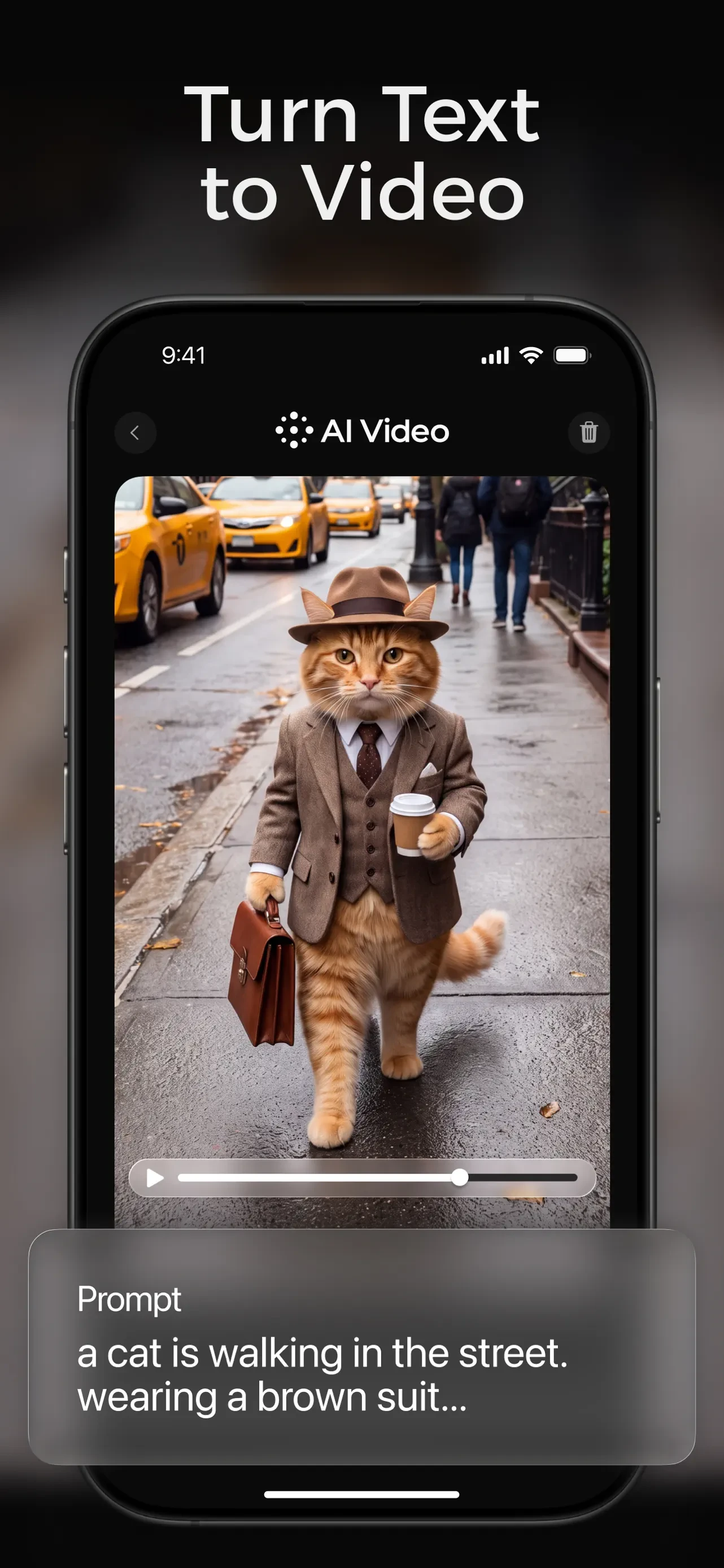 AI Video - AI Video Generator app store screenshot 2 — Photo & Video (iOS)