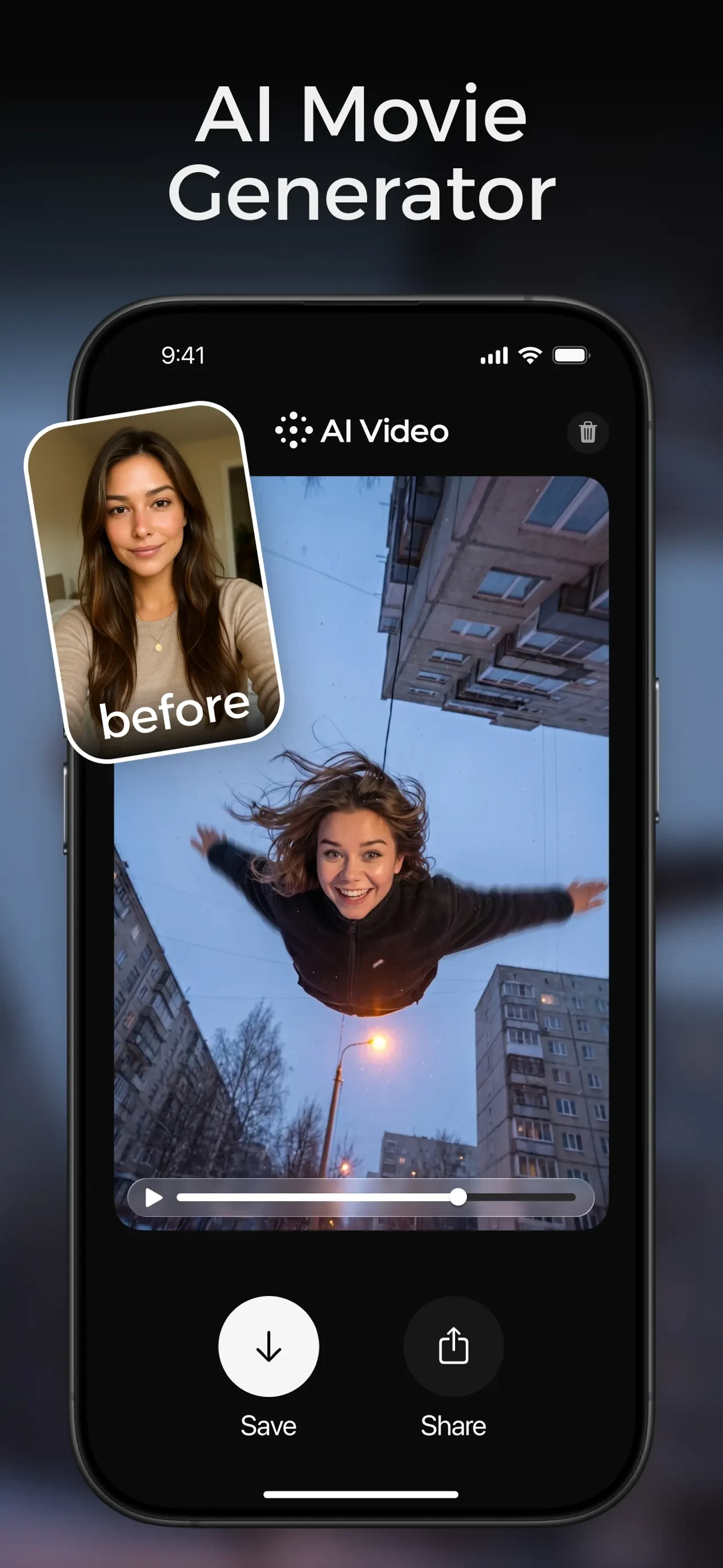 AI Video - AI Video Generator app store screenshot 5 — Photo & Video (iOS)