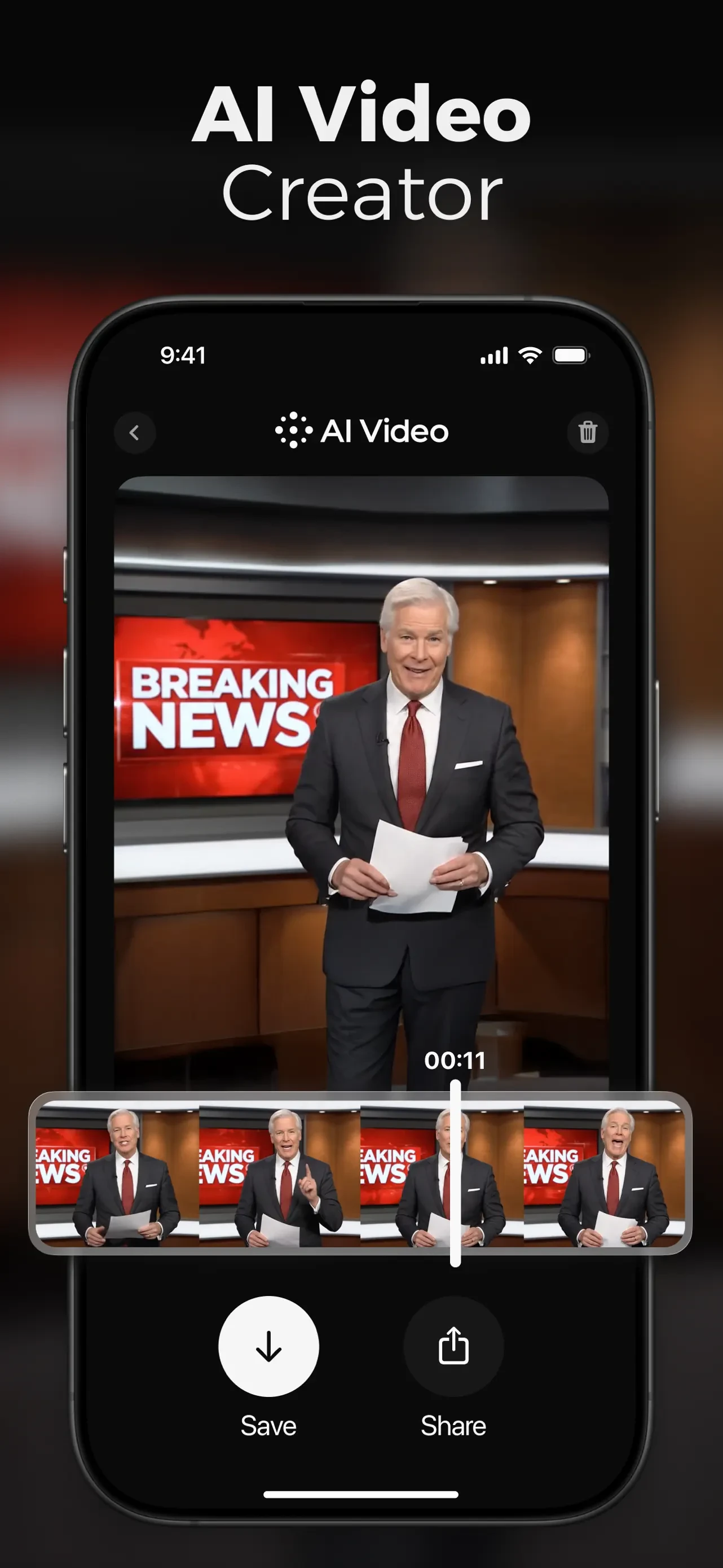 AI Video - AI Video Generator app store screenshot 10 — Photo & Video (iOS)