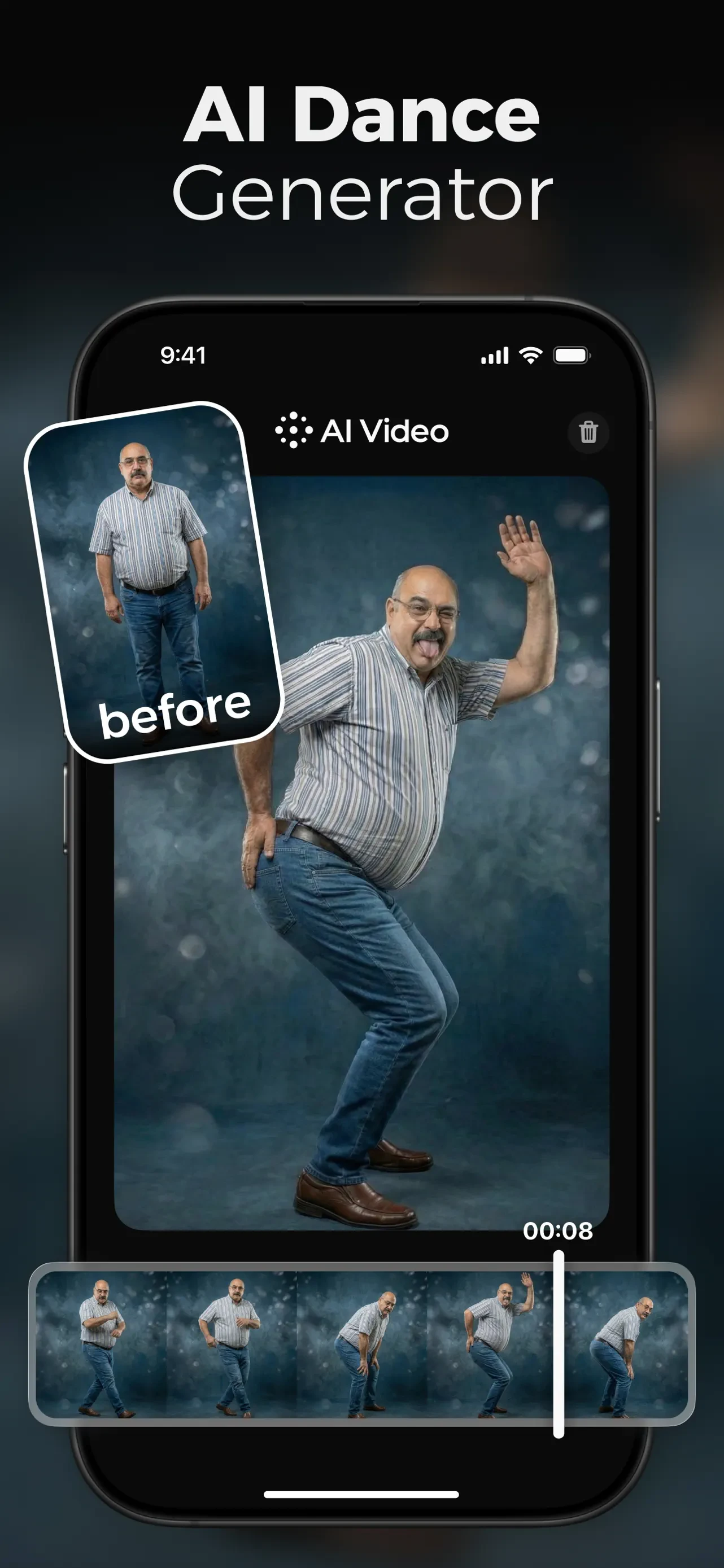 AI Video - AI Video Generator app store screenshot 2 — Photo & Video (iOS)