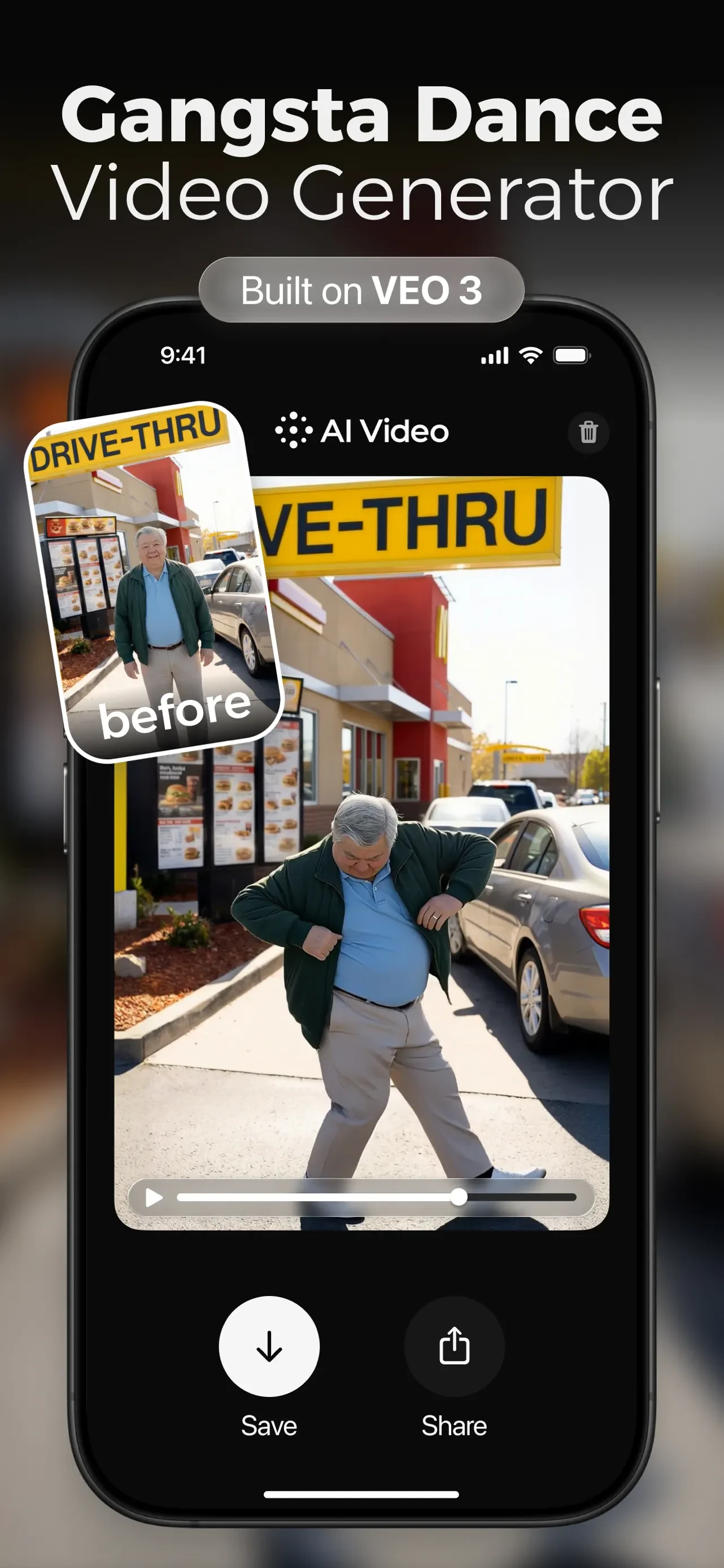 AI Video - AI Video Generator app store screenshot 3 — Photo & Video (iOS)