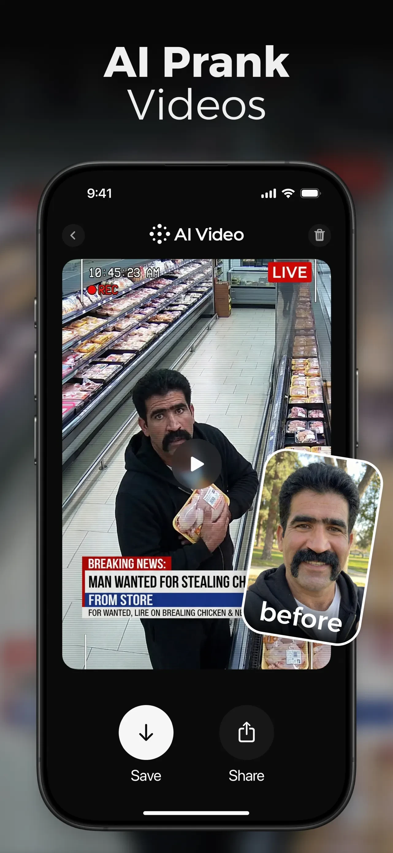 AI Video - AI Video Generator app store screenshot 7 — Photo & Video (iOS)