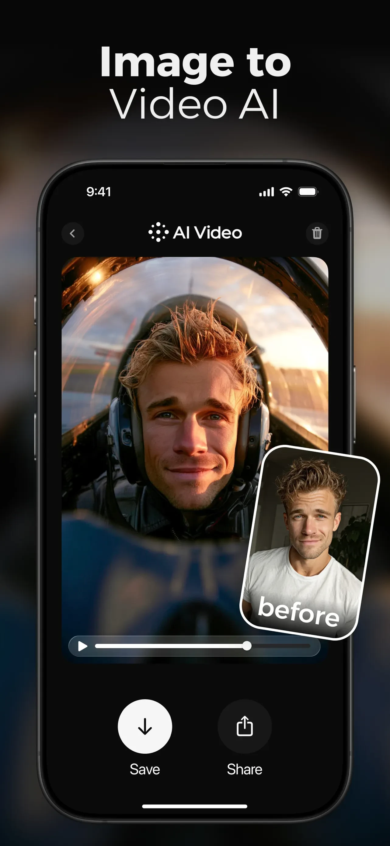 AI Video - AI Video Generator app store screenshot 9 — Photo & Video (iOS)