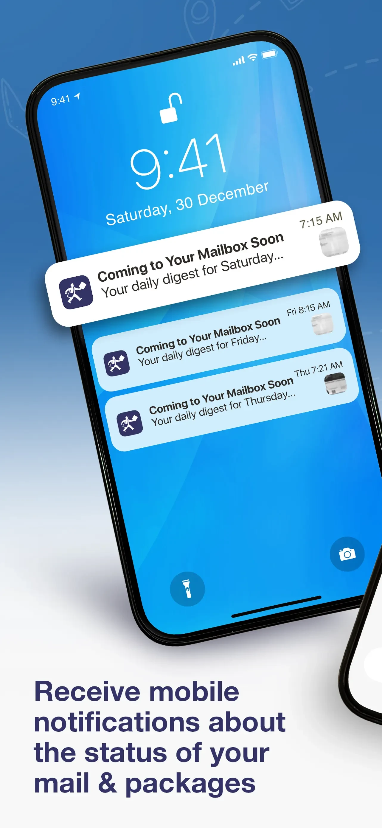 Informed Delivery® Mobile app store screenshot 2 — Unknown (iOS)