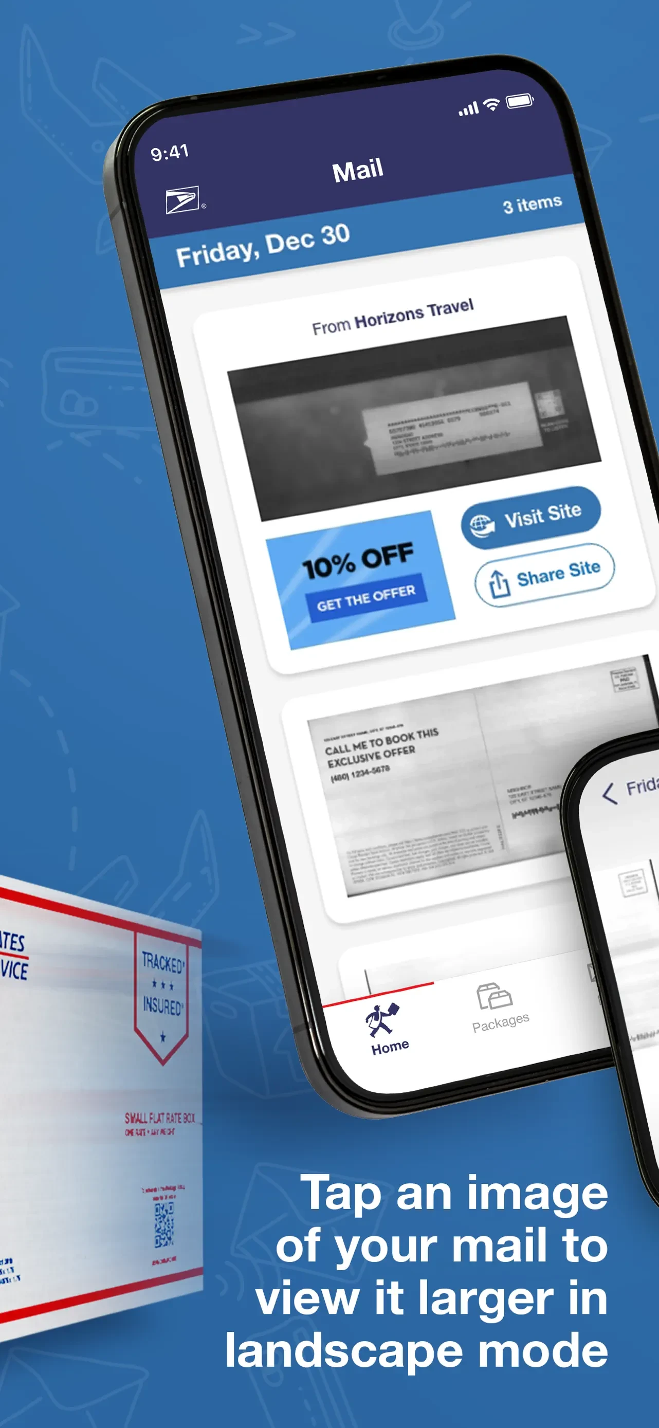 Informed Delivery® Mobile app store screenshot 5 — Unknown (iOS)