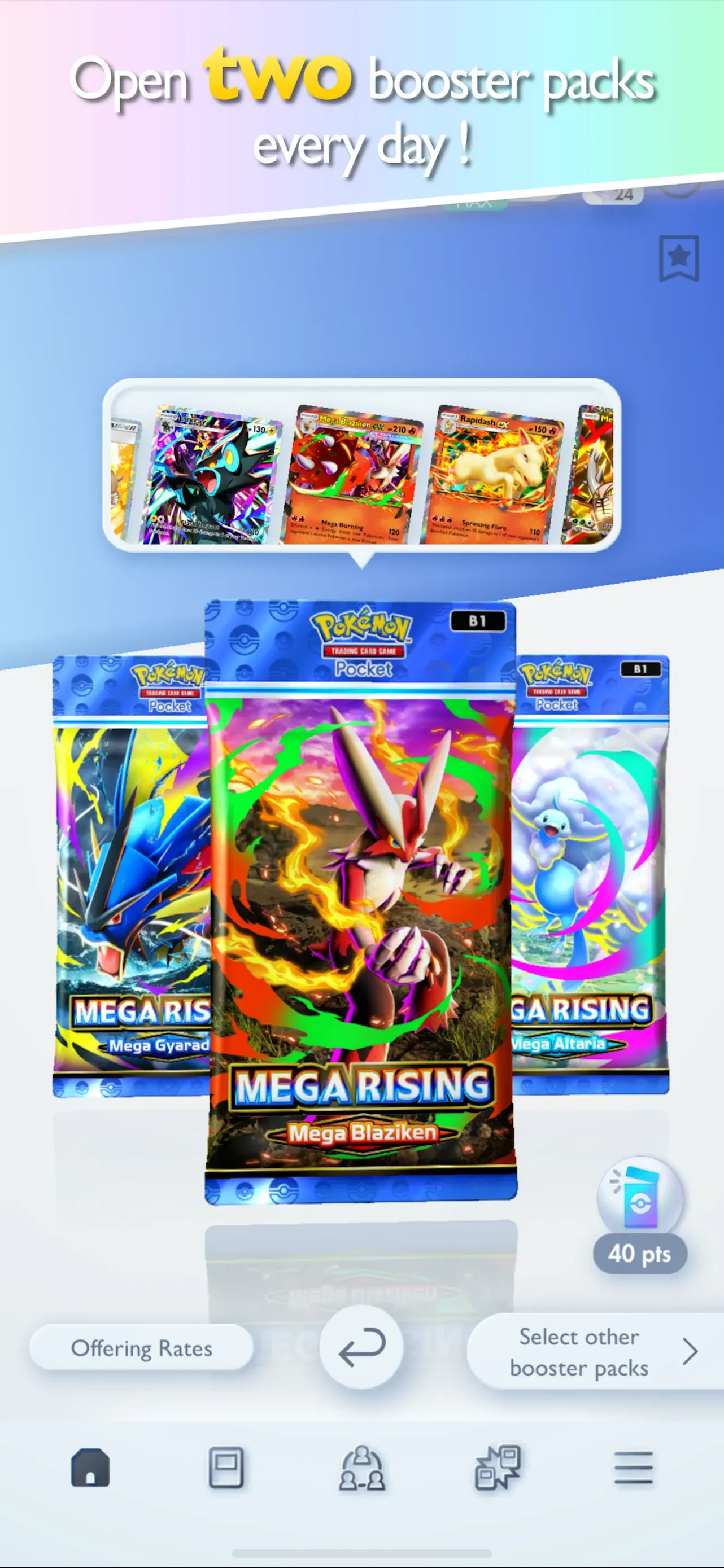Pokémon TCG Pocket app store screenshot 1 — Games (iOS)