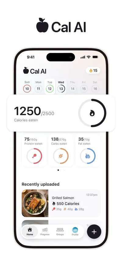Cal AI - Calorie Tracker app store screenshot 1 — Health & Fitness (iOS)