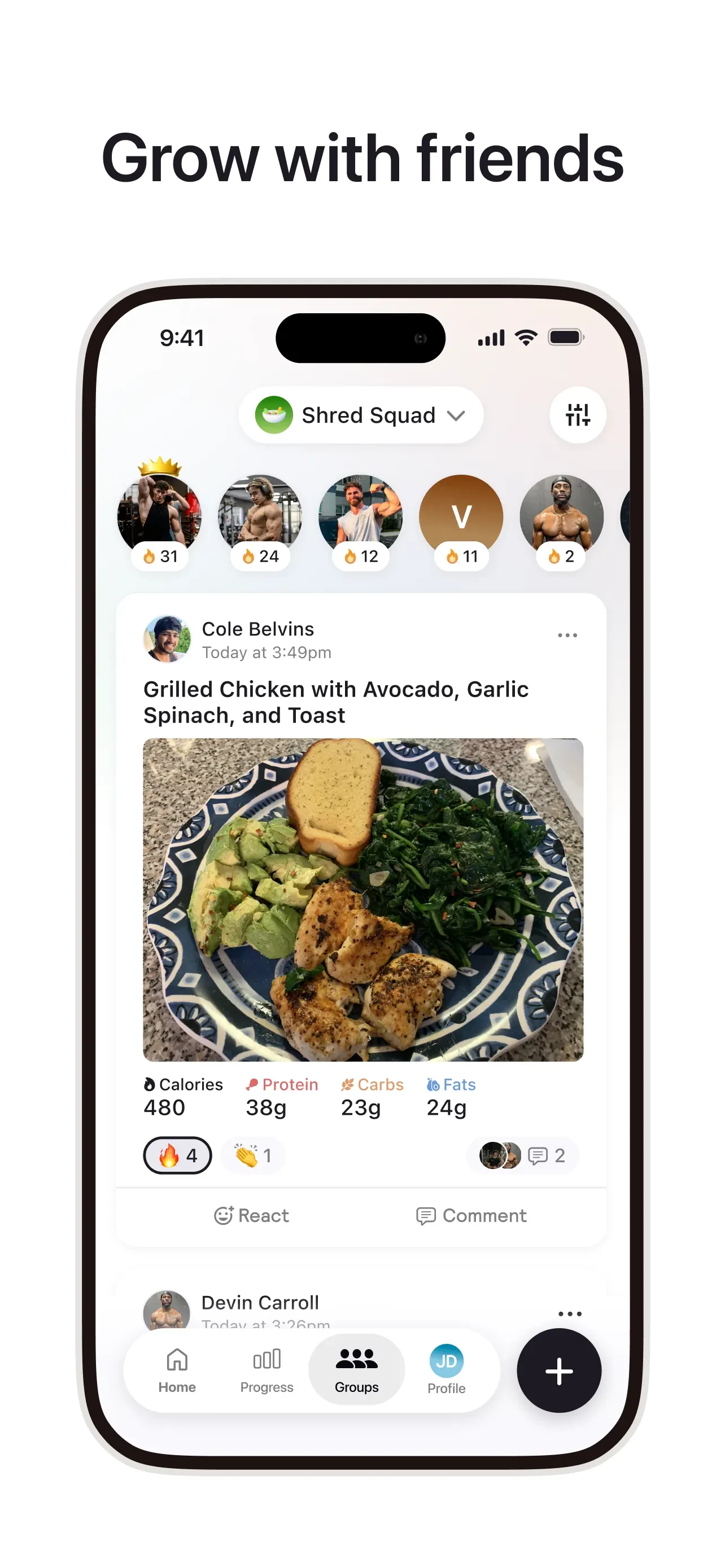 Cal AI - Calorie Tracker app store screenshot 5 — Health & Fitness (iOS)