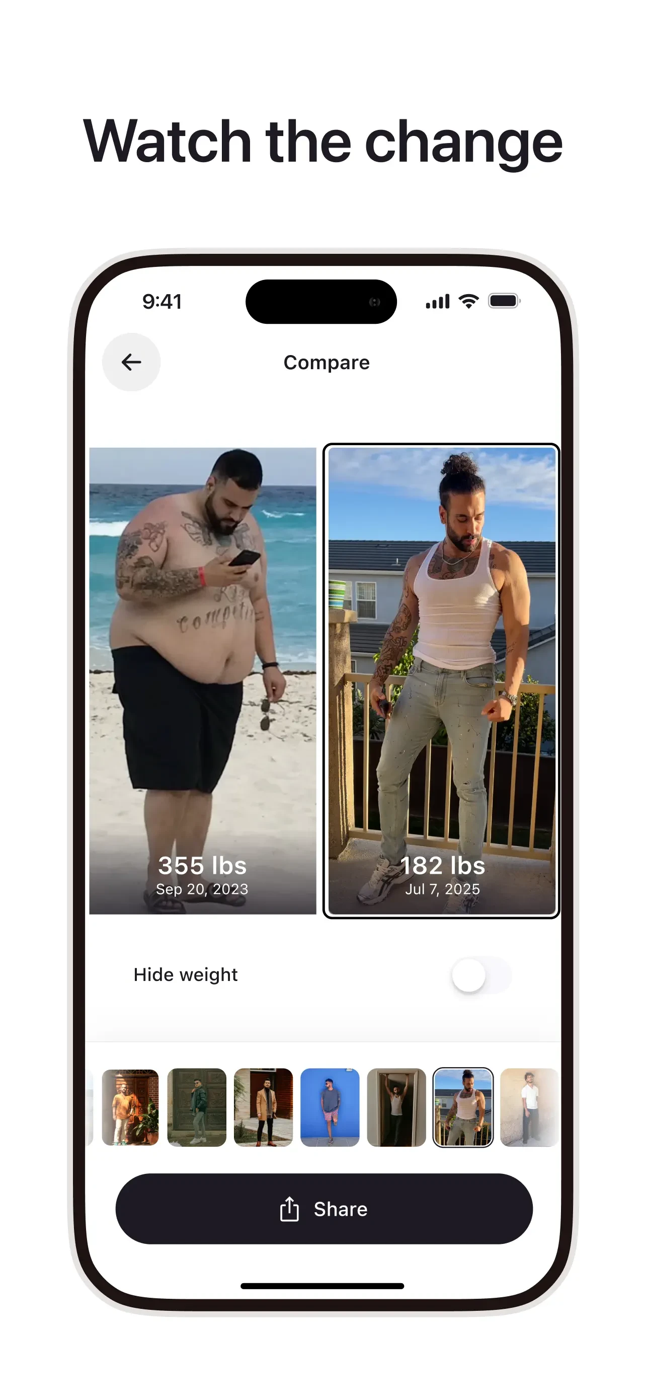 Cal AI - Calorie Tracker app store screenshot 6 — Health & Fitness (iOS)
