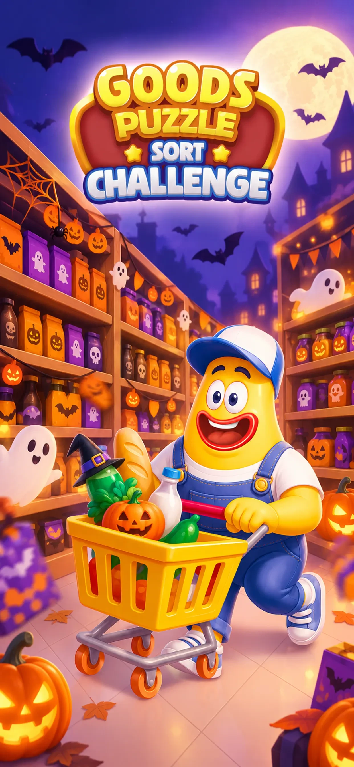 Goods Puzzle: Sort Challenge™ app store screenshot 1 — Games (iOS)