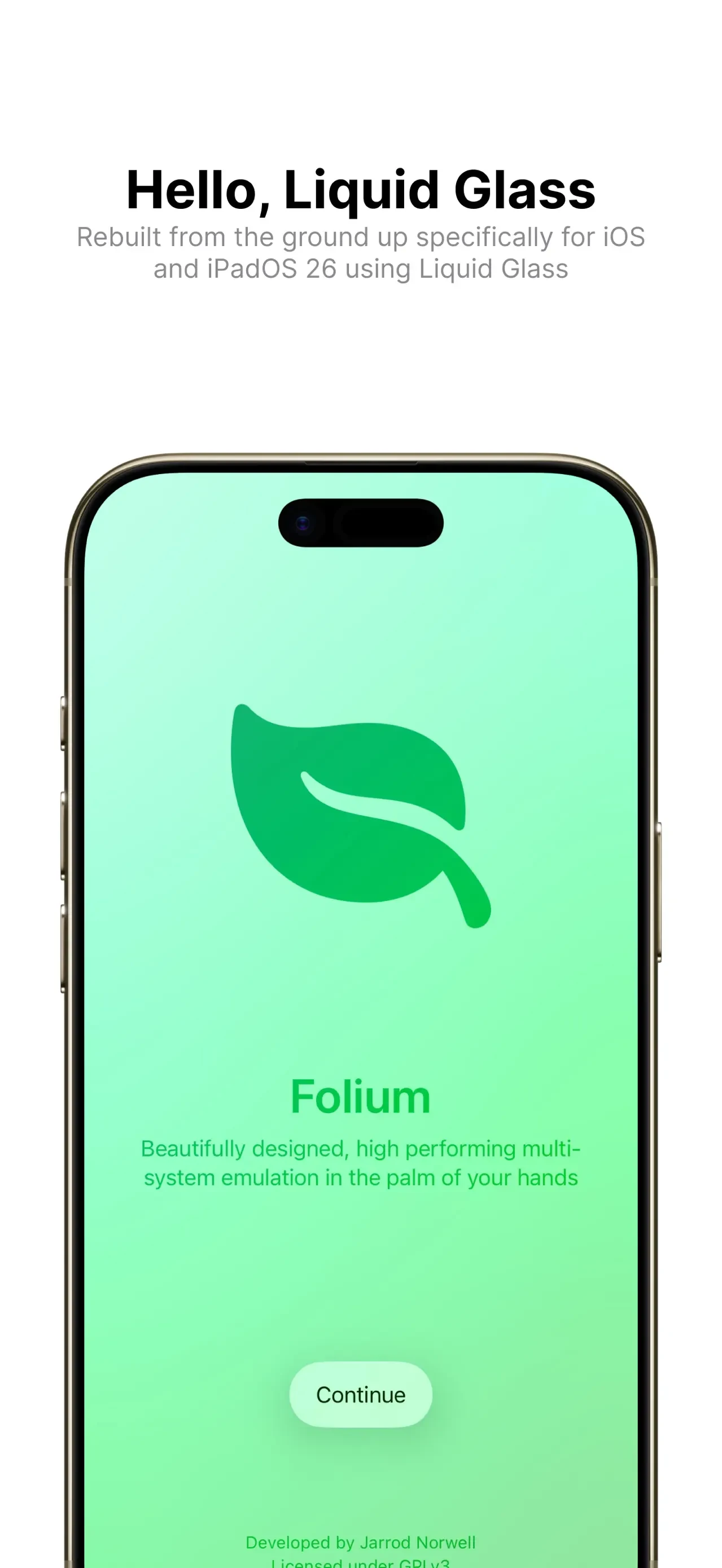 Folium app store screenshot 1 — Entertainment (iOS)