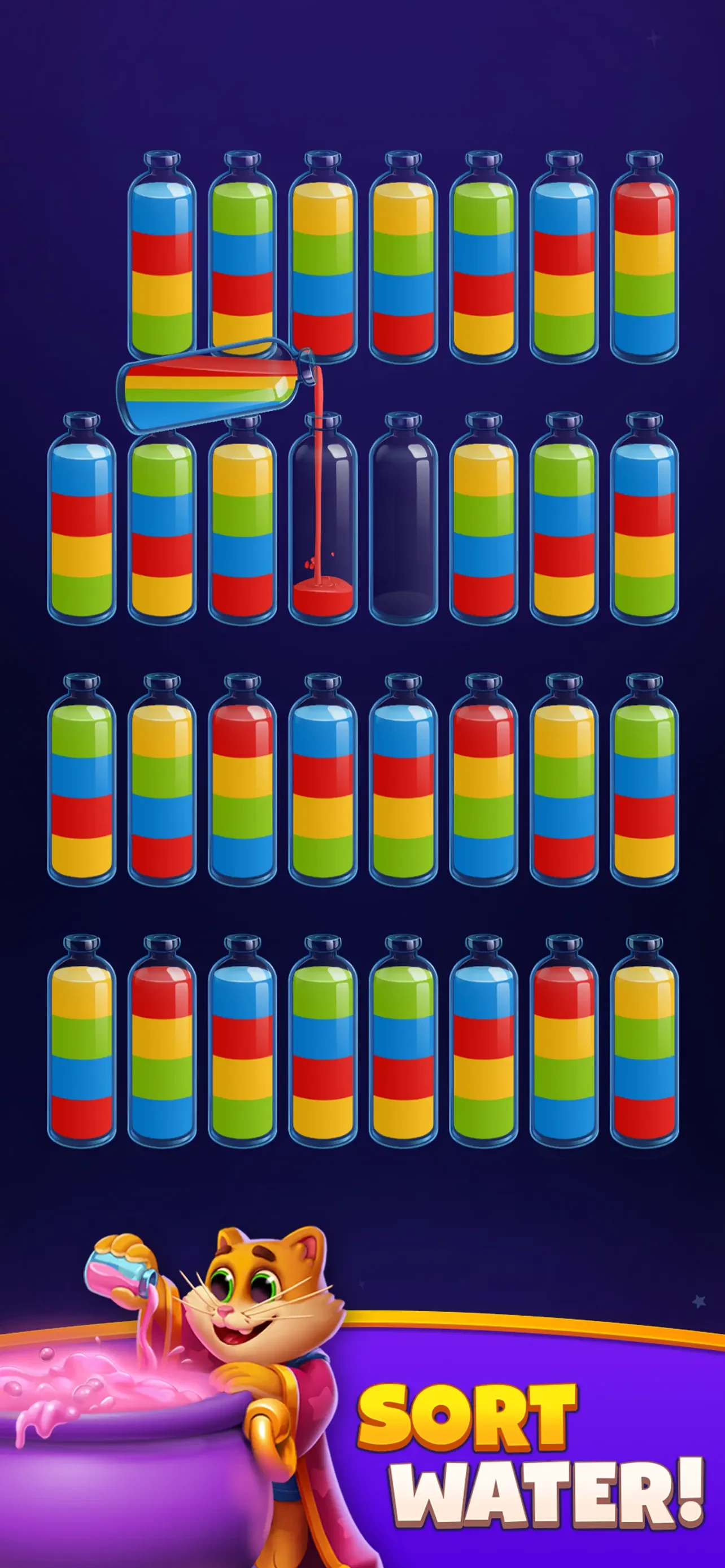 Magic Sort! app store screenshot 1 — Games (iOS)