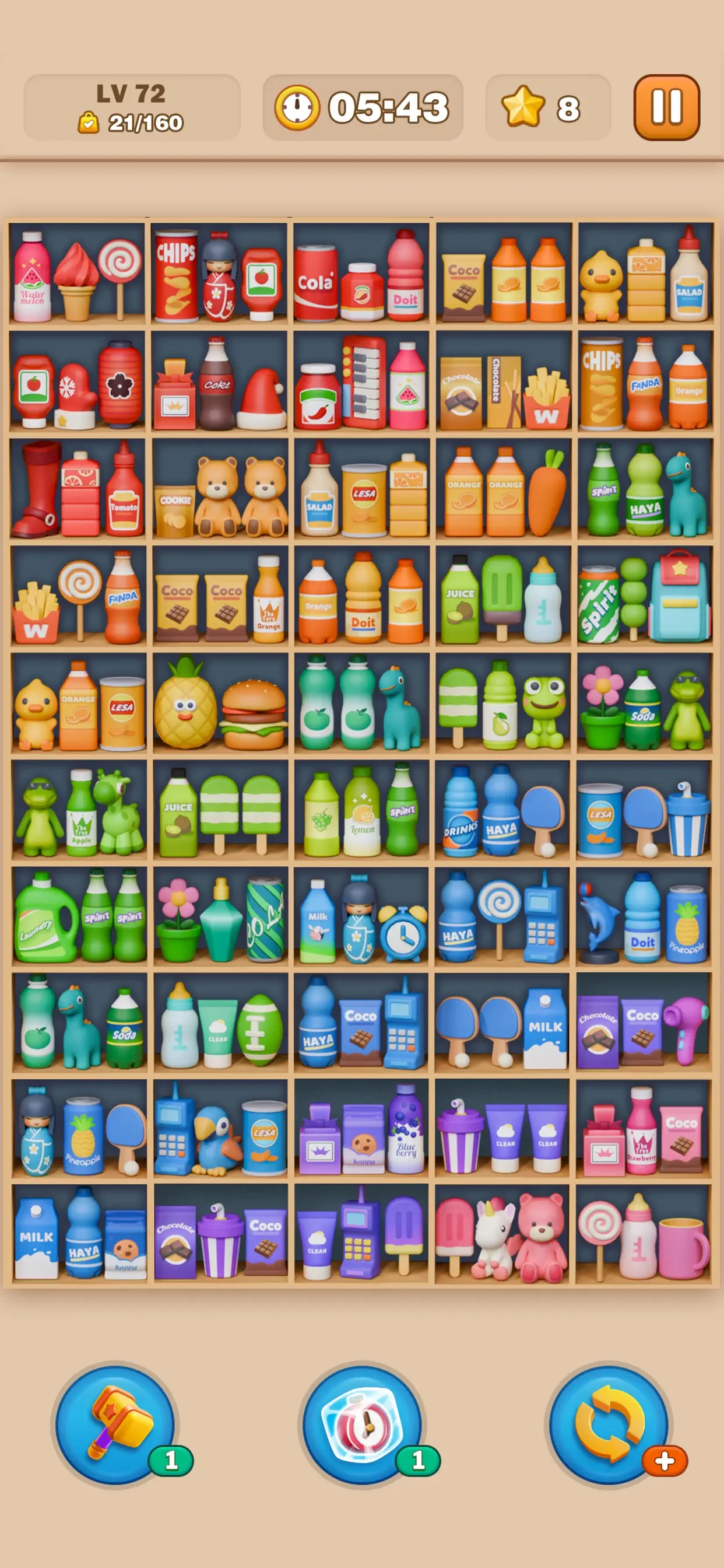 Goods Puzzle: 3D Sorting Games app store screenshot 1 — Games (iOS)