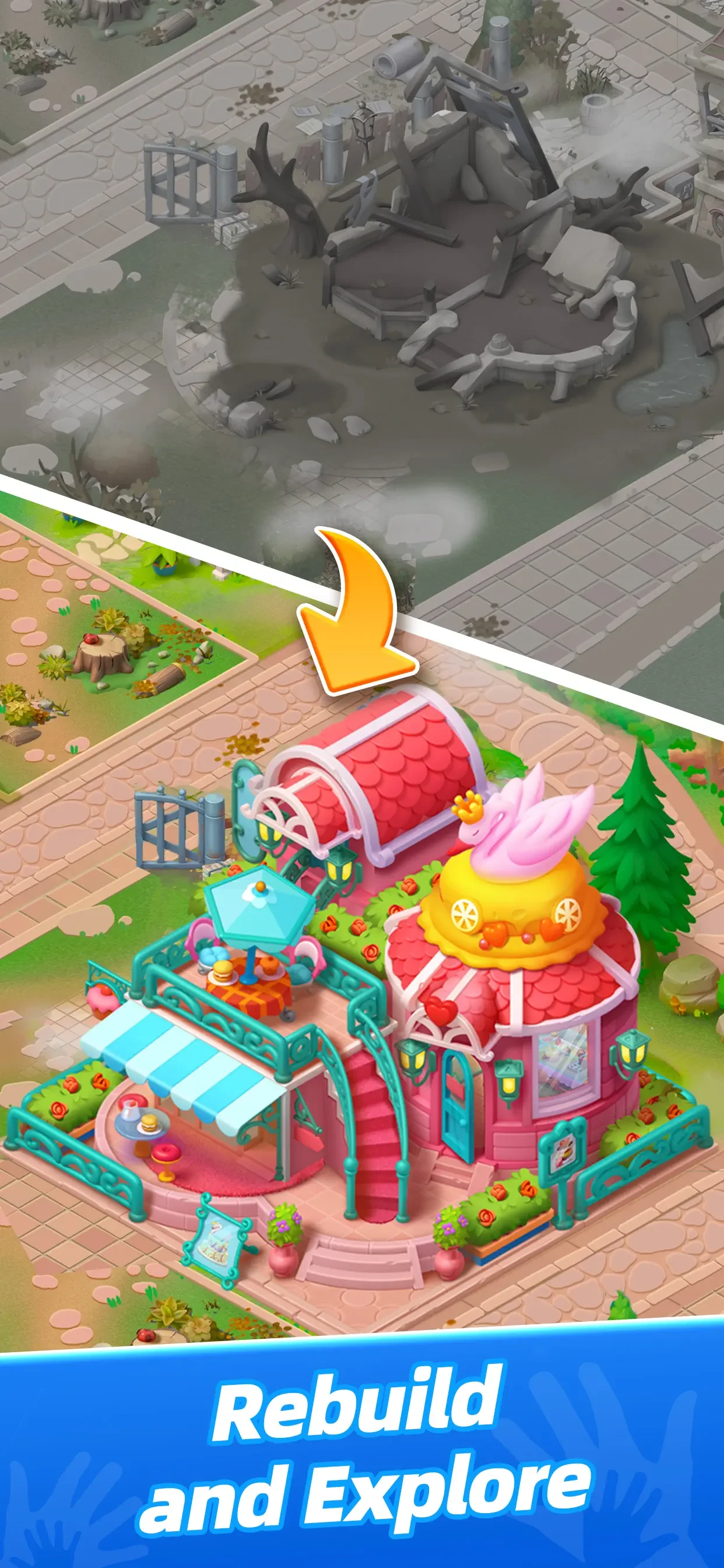 Mystery Town: Merge Games app store screenshot 10 — Games (iOS)