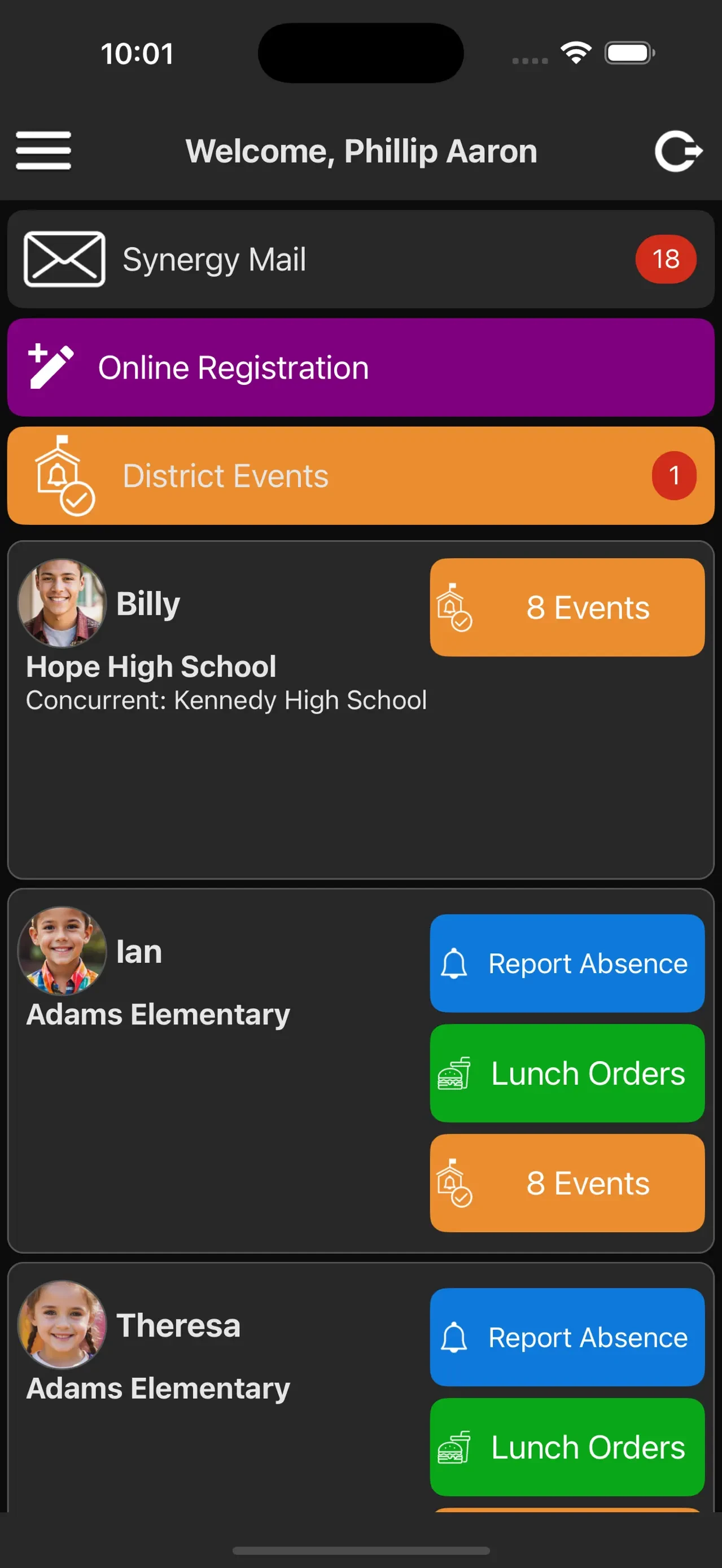 ParentVUE (New) app store screenshot 4 — Unknown (iOS)