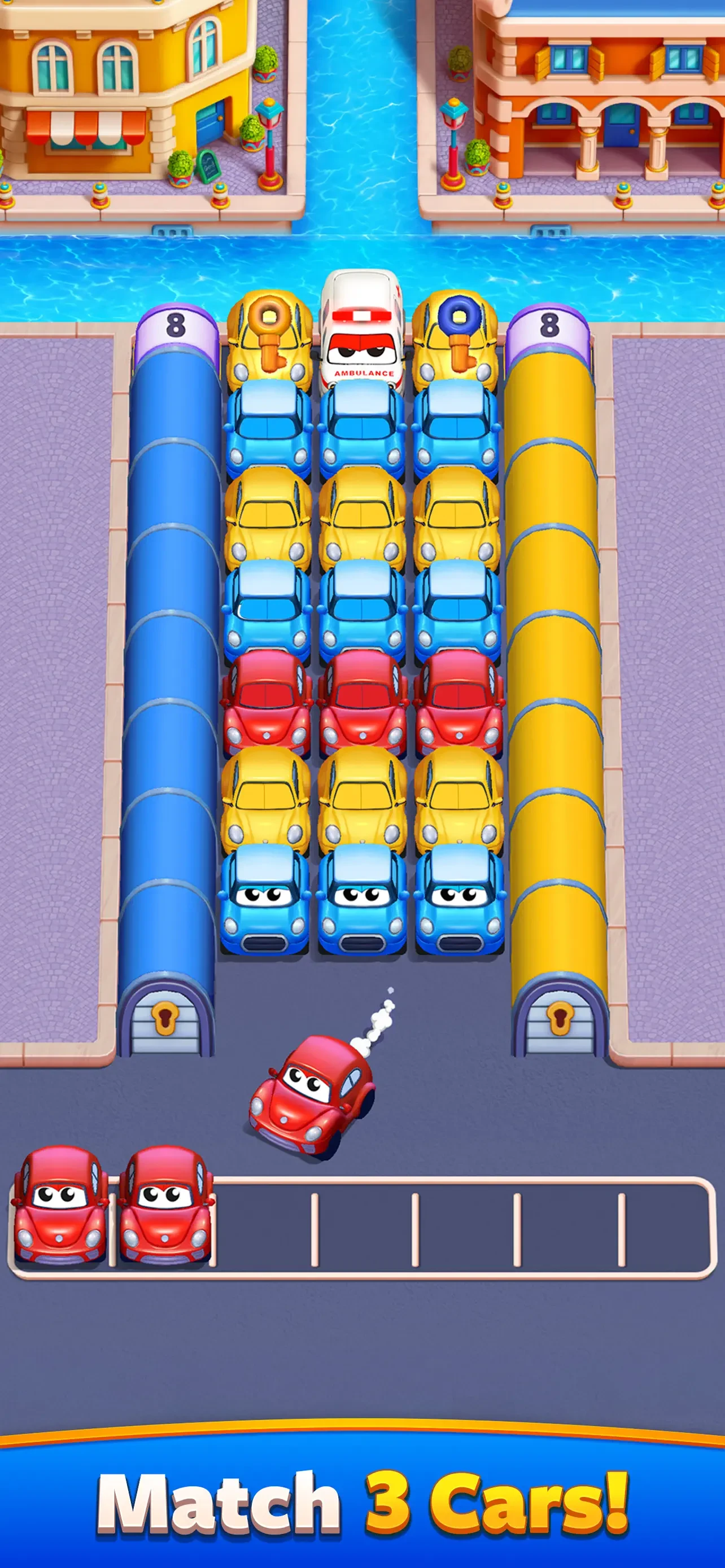 Car Match - Traffic Puzzle app store screenshot 2 — Games (iOS)