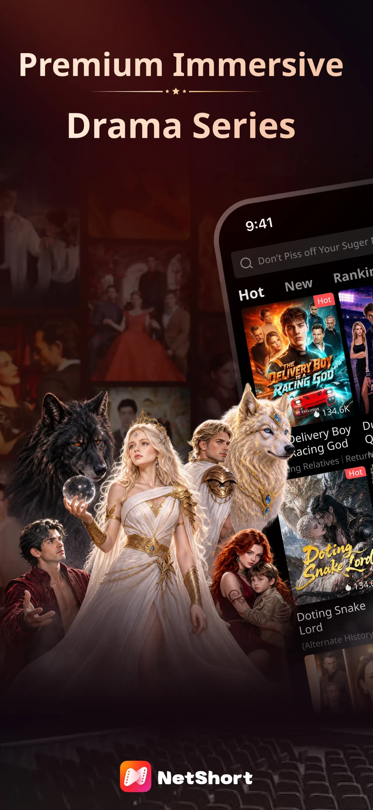 NetShort - Popular Dramas & TV app store screenshot 2 — Entertainment (iOS)