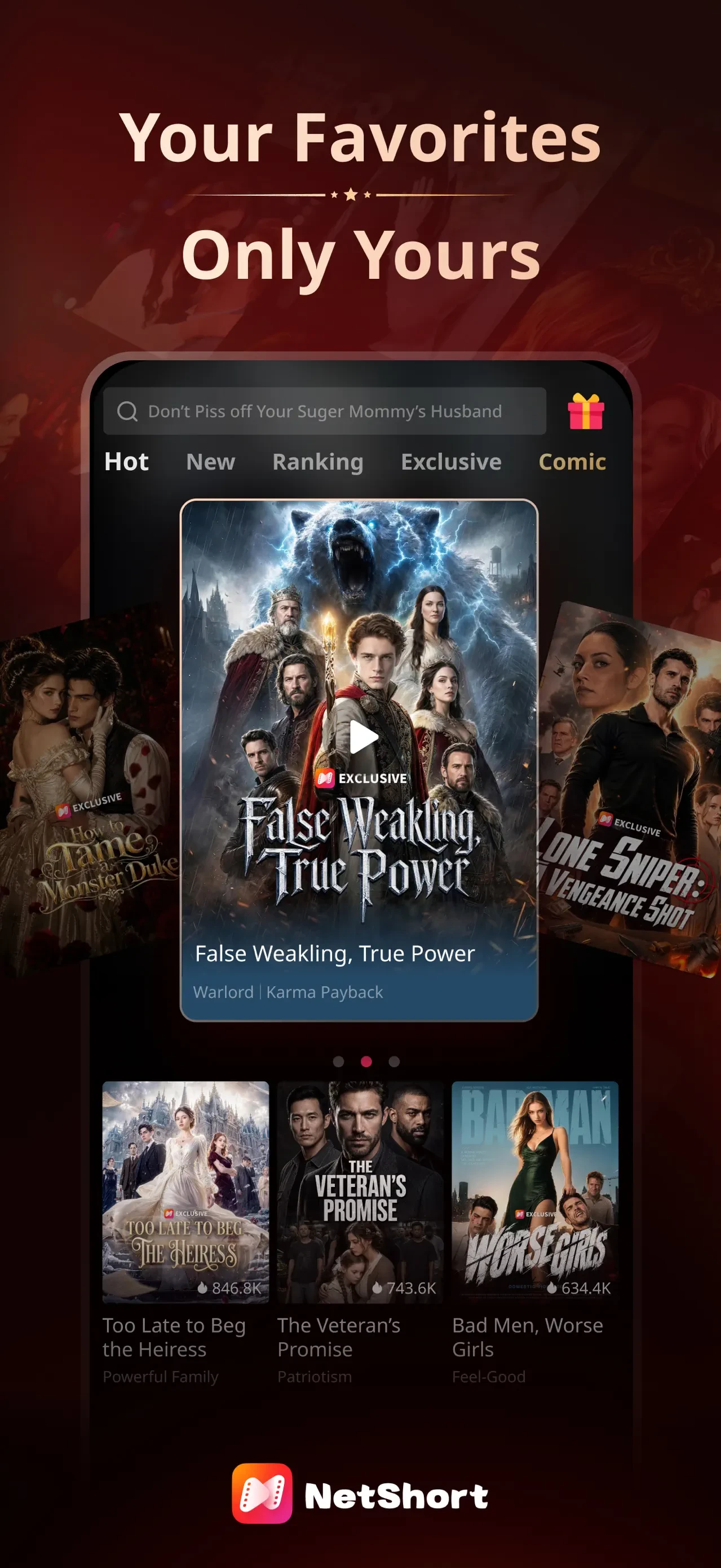 NetShort - Popular Dramas & TV app store screenshot 6 — Entertainment (iOS)