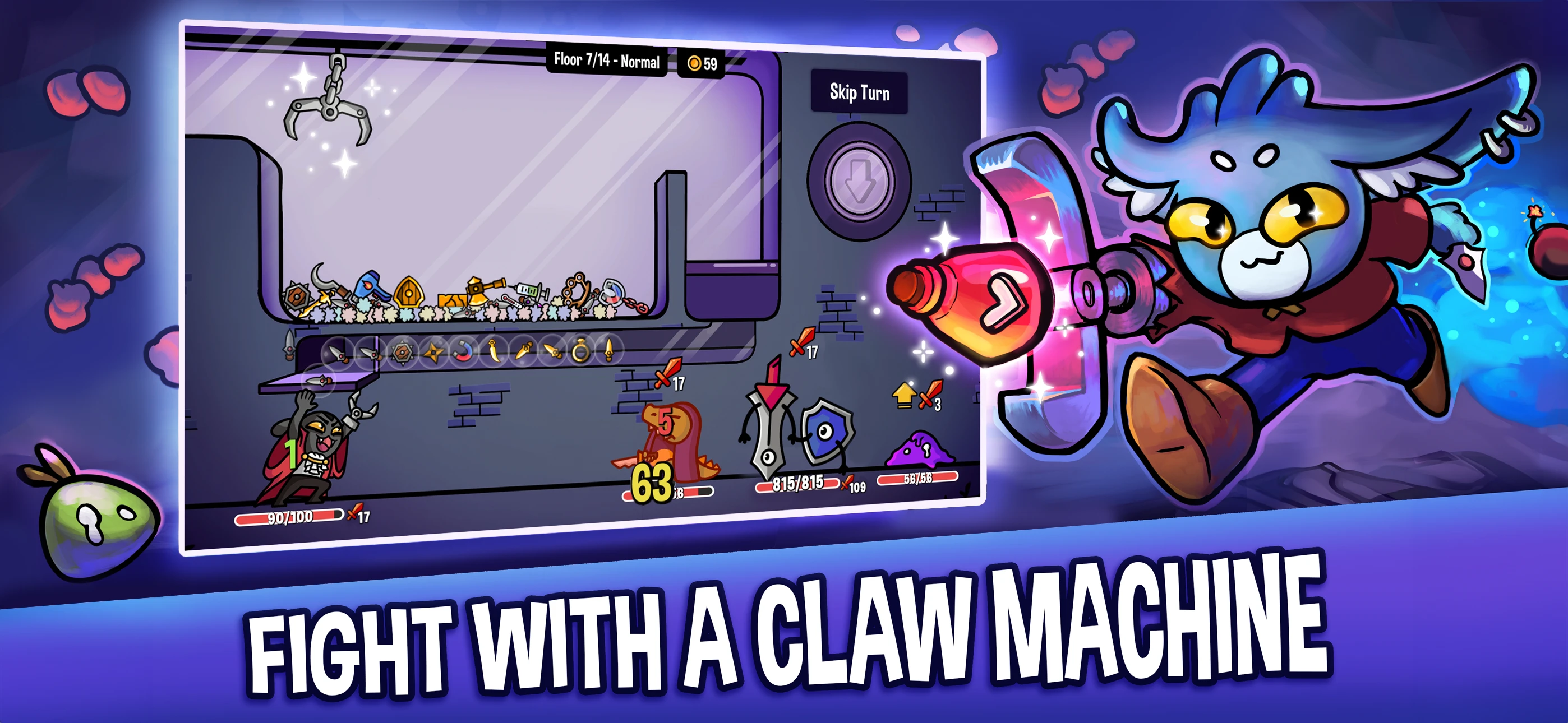 Dungeon Clawler app store screenshot 1 — Games (iOS)