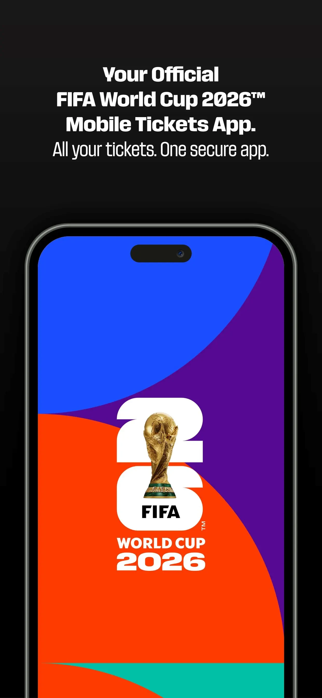 FWC2026 Mobile Tickets app store screenshot 1 — Sports (iOS)