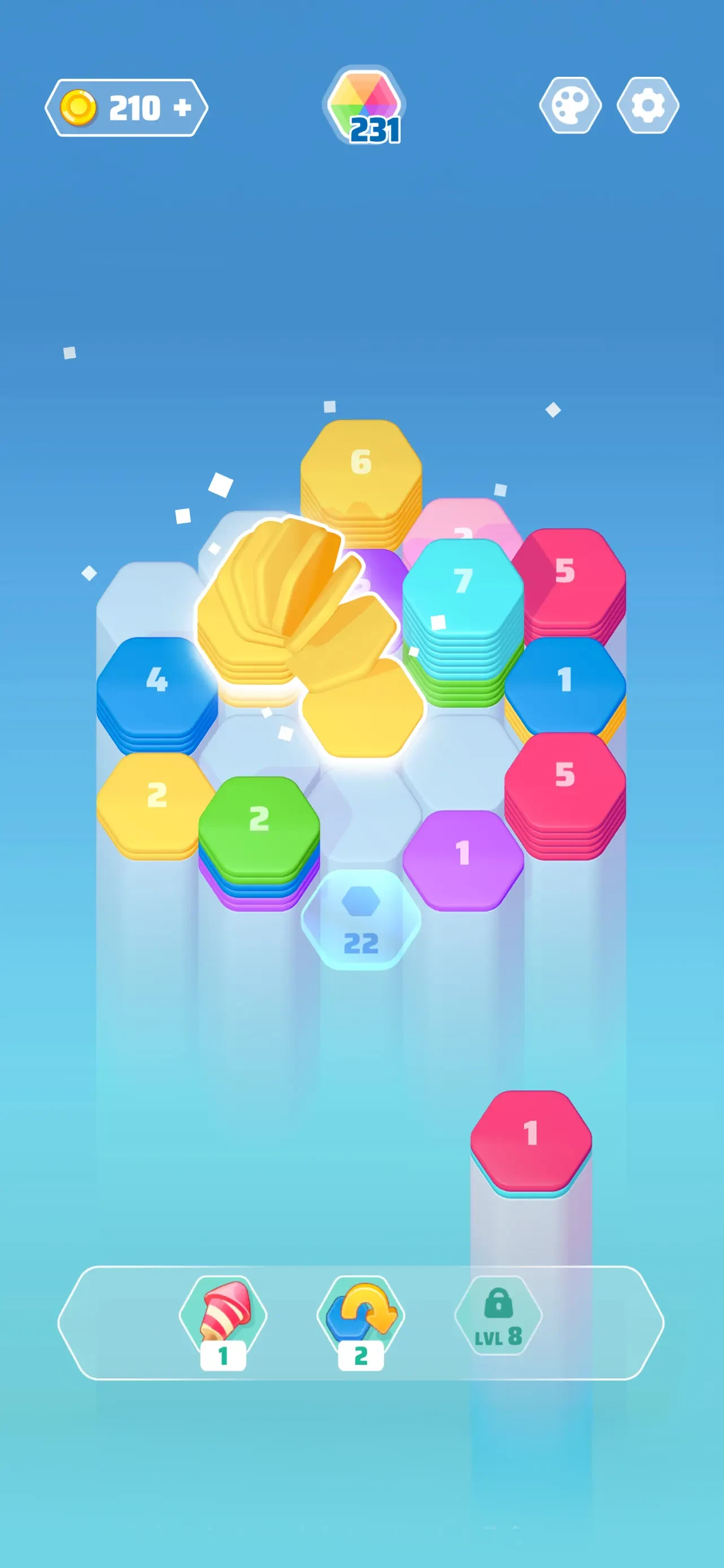 Color Slide - Hexa Puzzle app store screenshot 2 — Games (iOS)