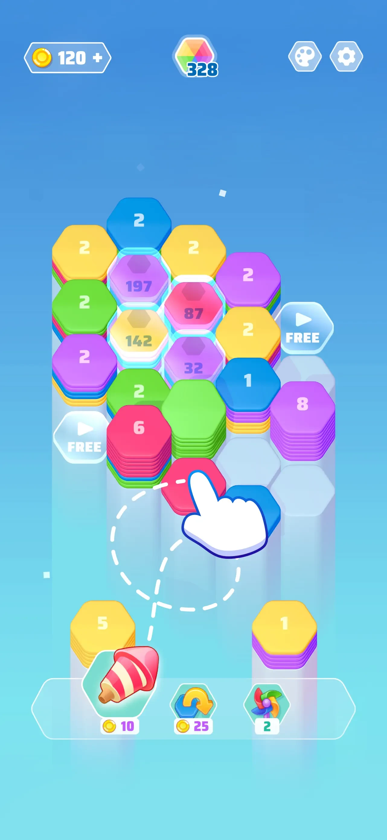 Color Slide - Hexa Puzzle app store screenshot 3 — Games (iOS)