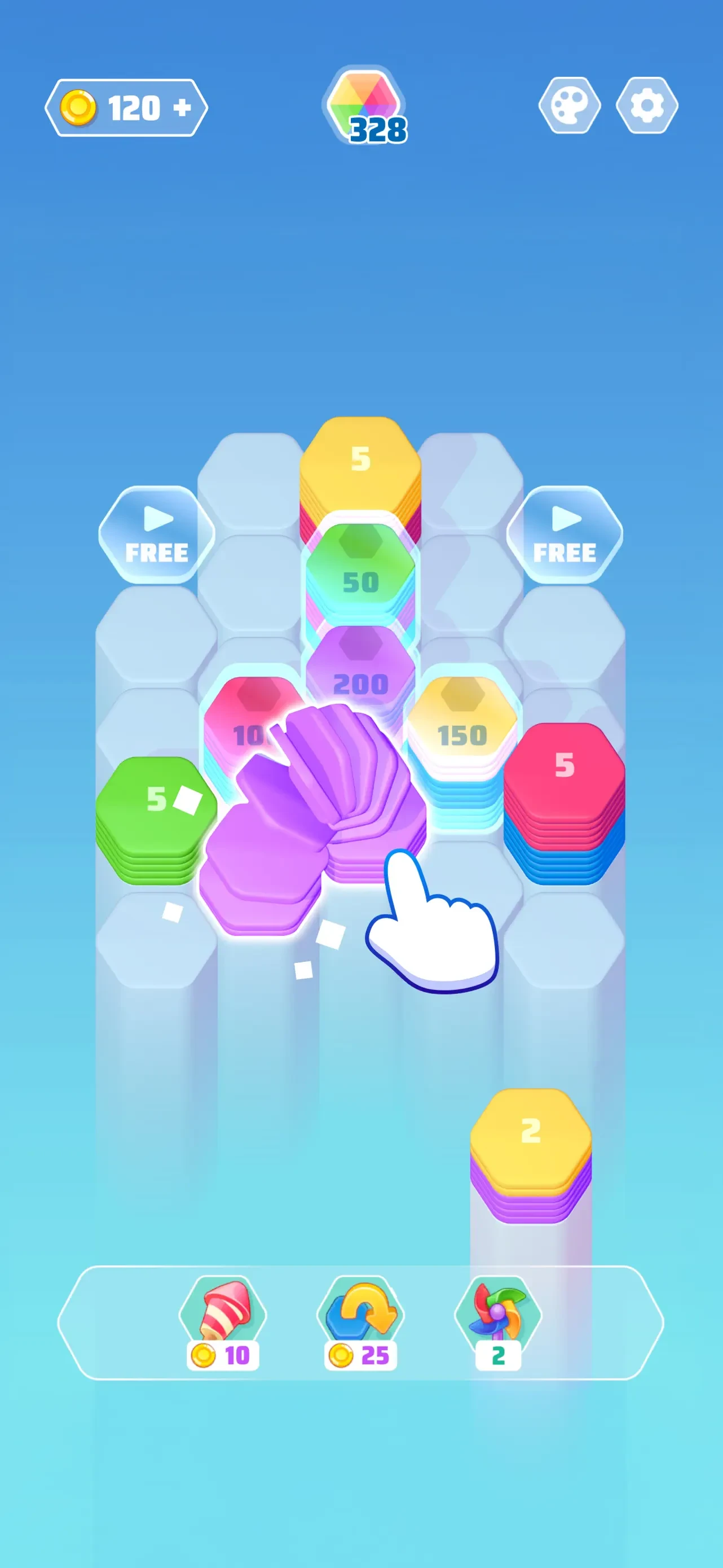 Color Slide - Hexa Puzzle app store screenshot 5 — Games (iOS)