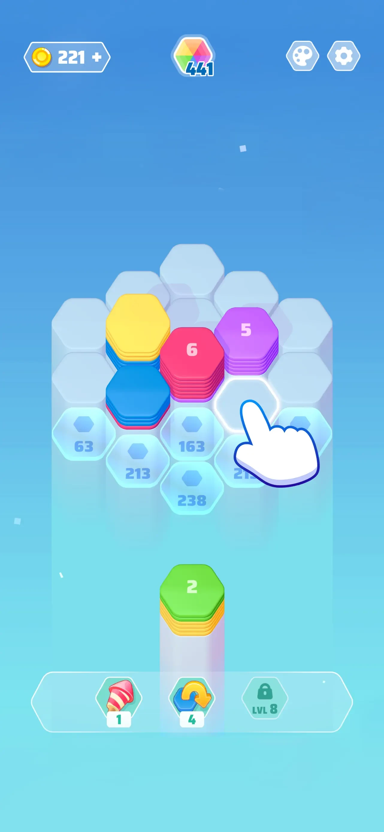 Color Slide - Hexa Puzzle app store screenshot 8 — Games (iOS)