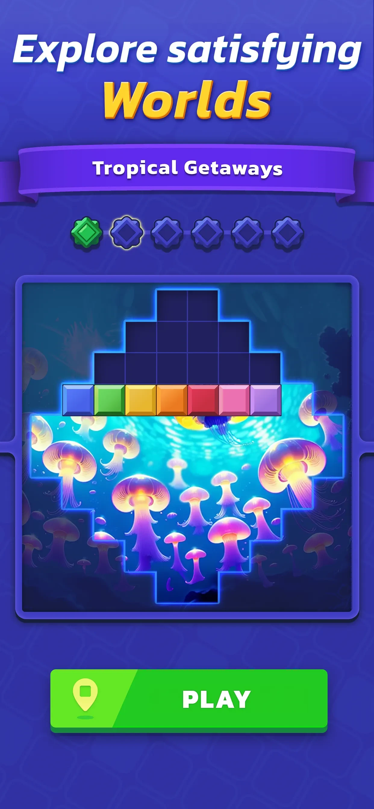 Woodoku Blast: Block Puzzle app store screenshot 4 — Games (iOS)
