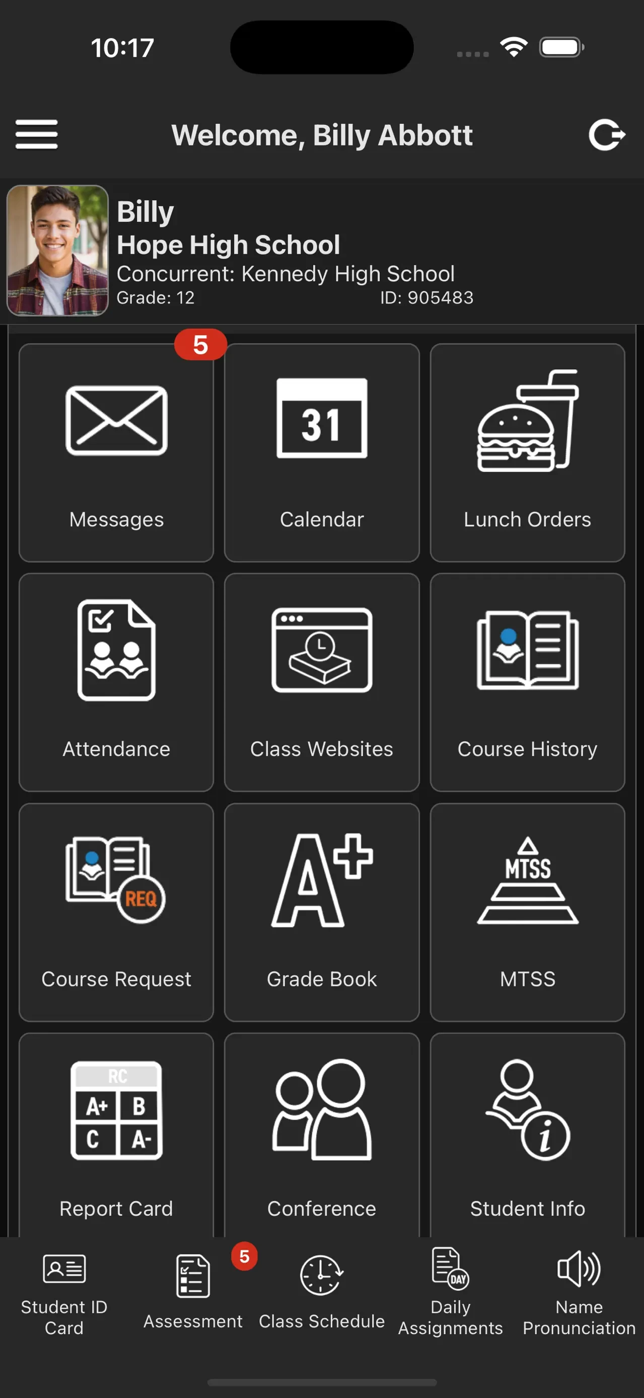 StudentVUE (New) app store screenshot 5 — Unknown (iOS)