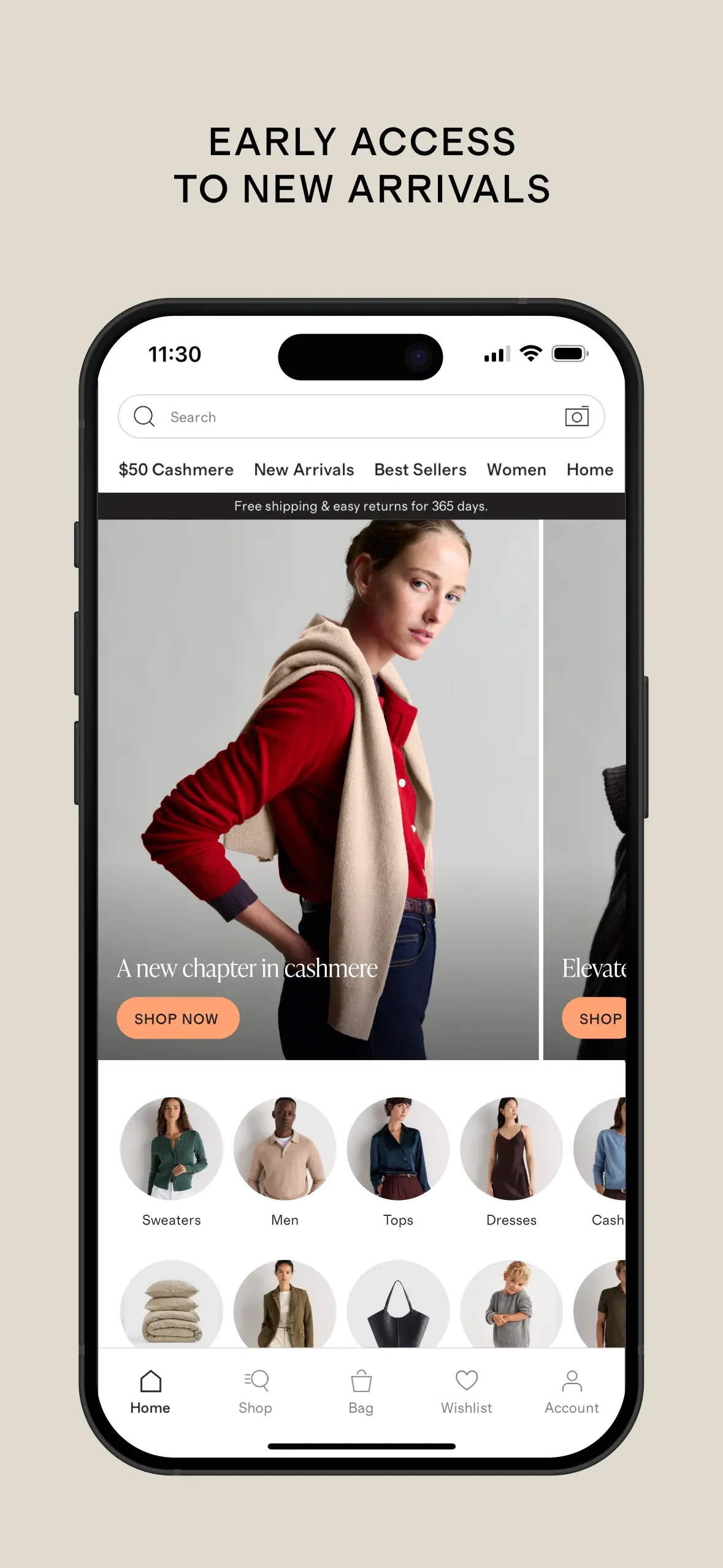 Quince: Luxury Essentials app store screenshot 2 — Unknown (iOS)