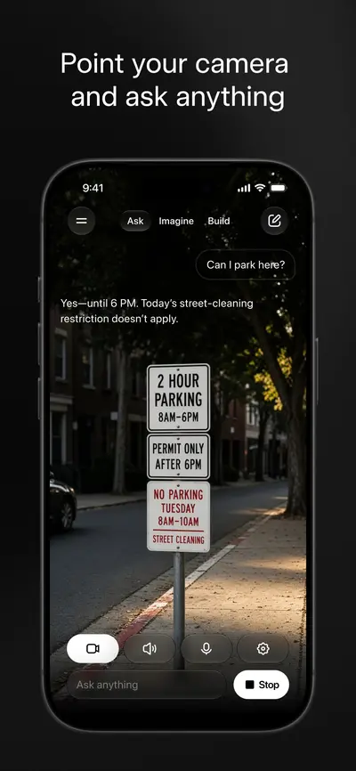 Grok AI app store screenshot 4 — Productivity (iOS)