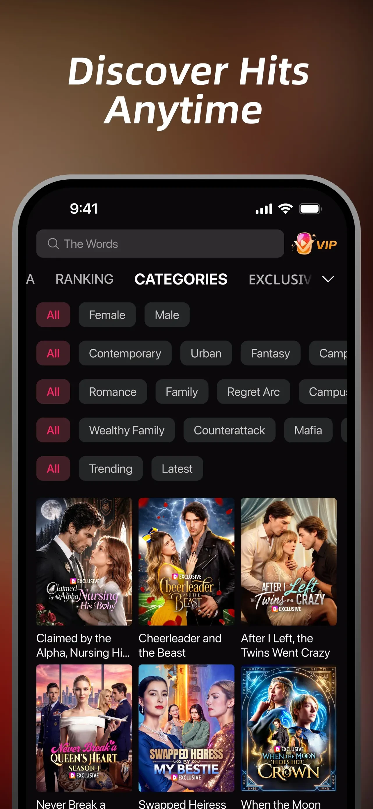 DramaWave - Dramas & Reels app store screenshot 4 — Unknown (iOS)
