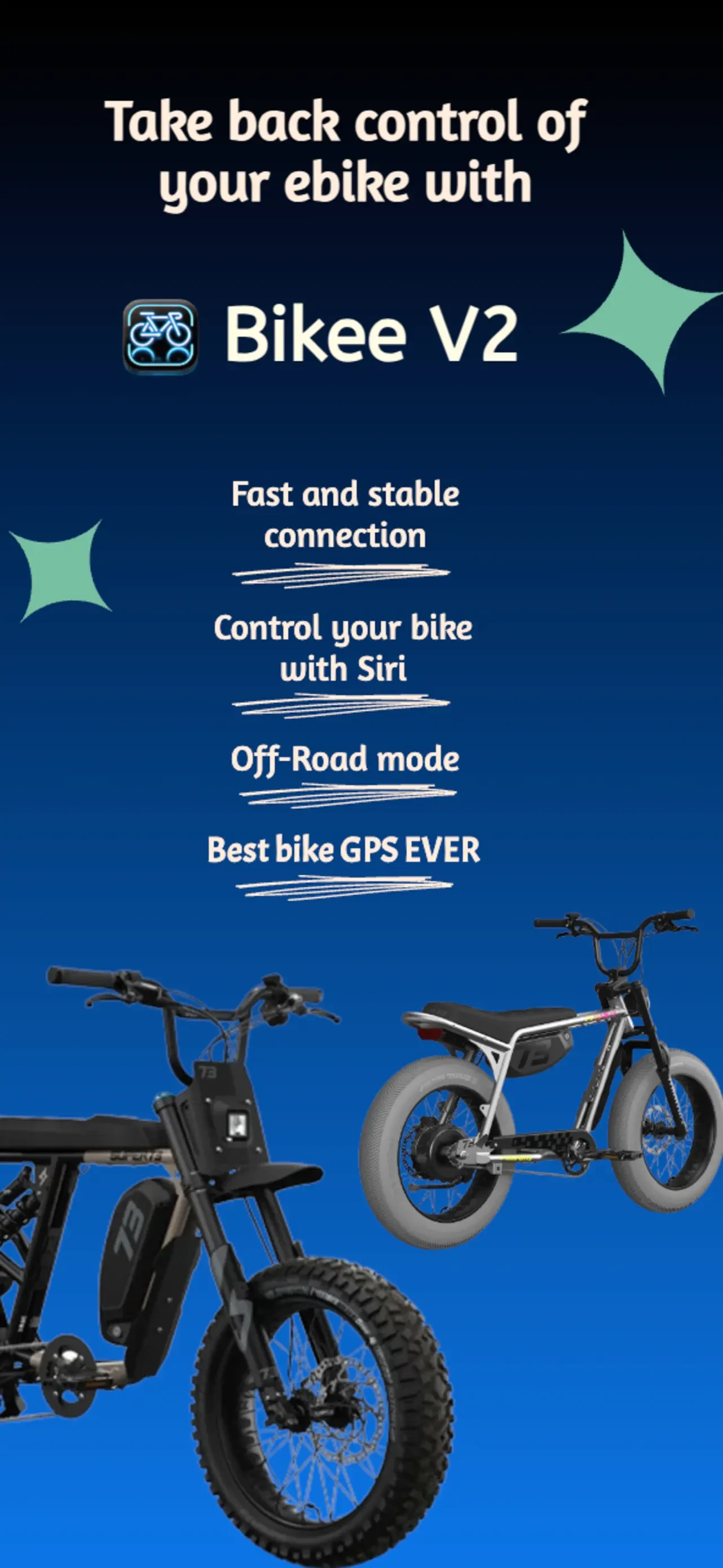 Bikee app store screenshot 2 — Sports (iOS)