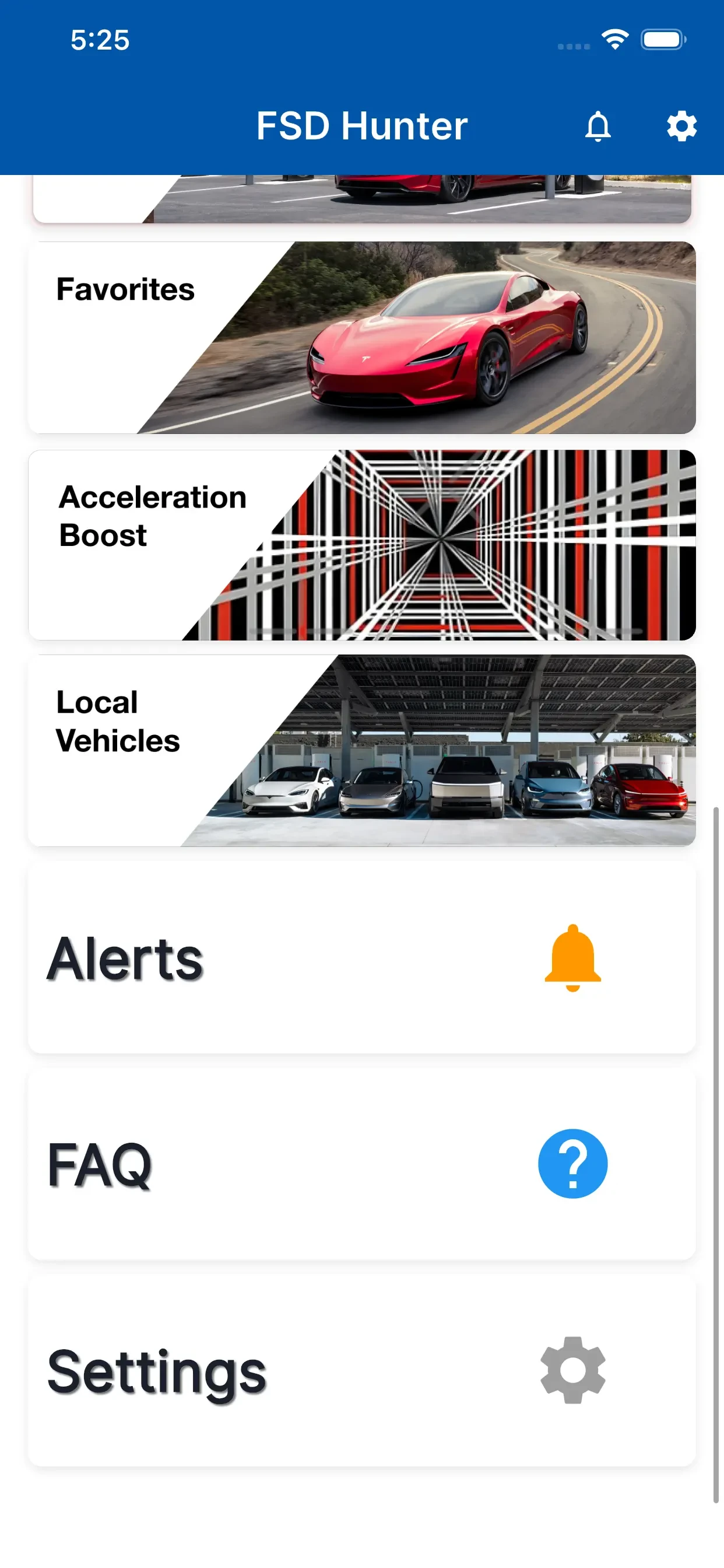 FSD Hunter app store screenshot 4 — Shopping (iOS)