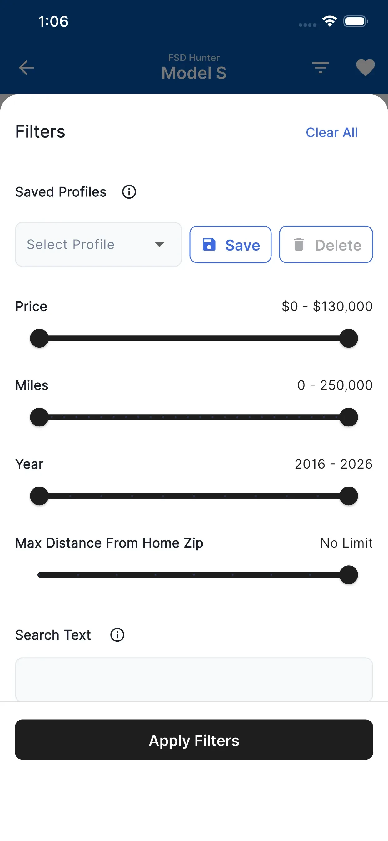 FSD Hunter app store screenshot 5 — Shopping (iOS)